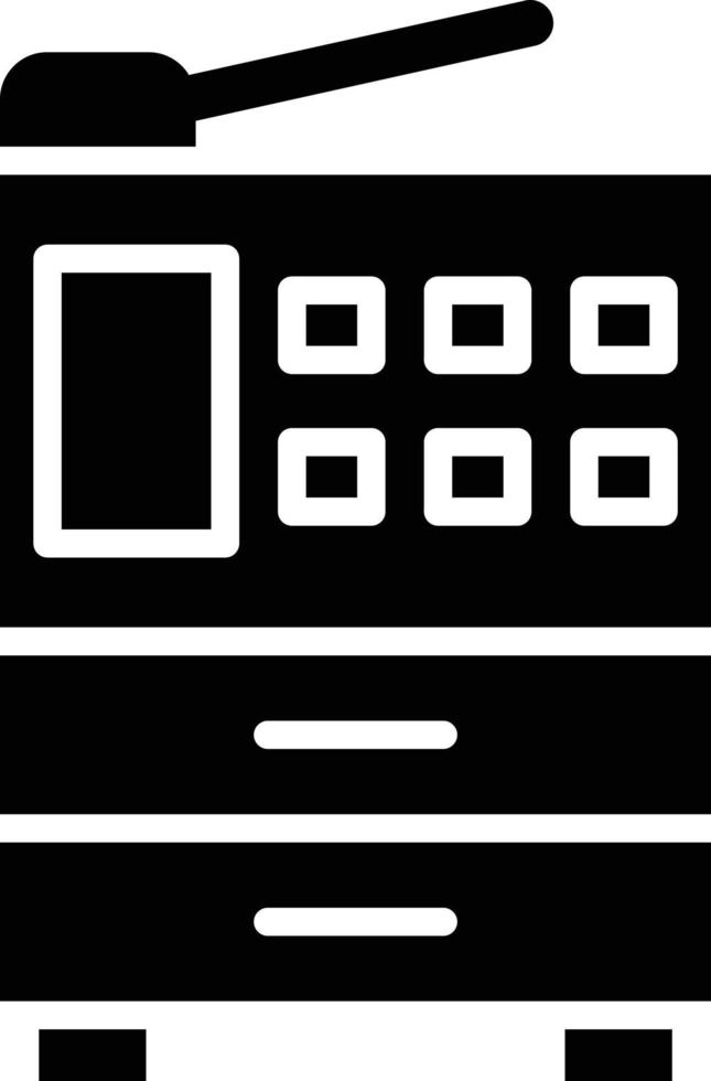 Photocopier Icon Style vector