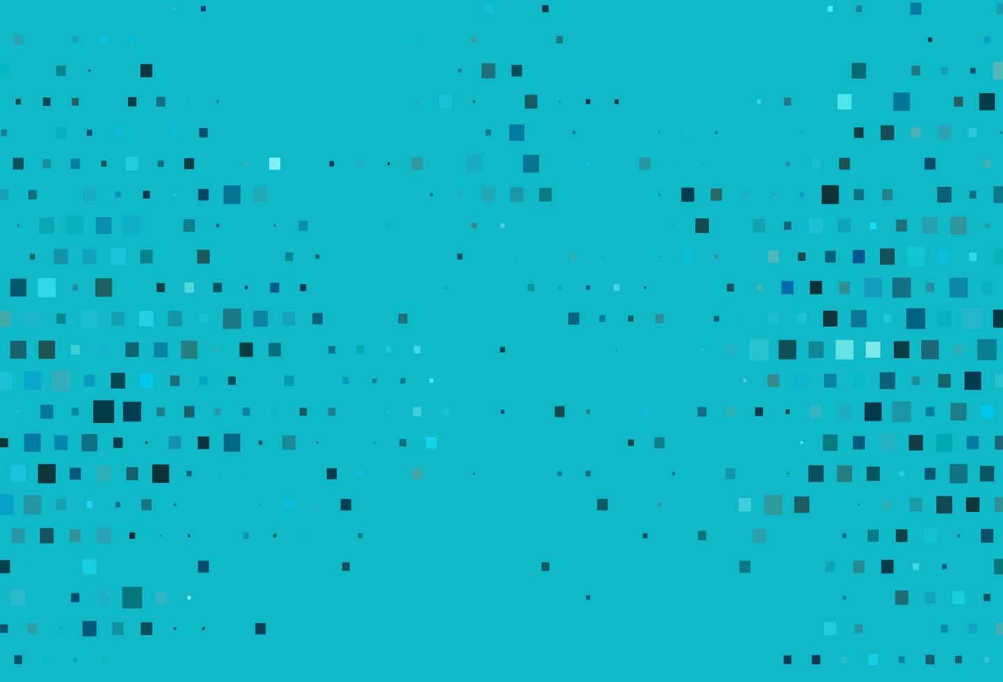 Light BLUE vector template with crystals, rectangles.