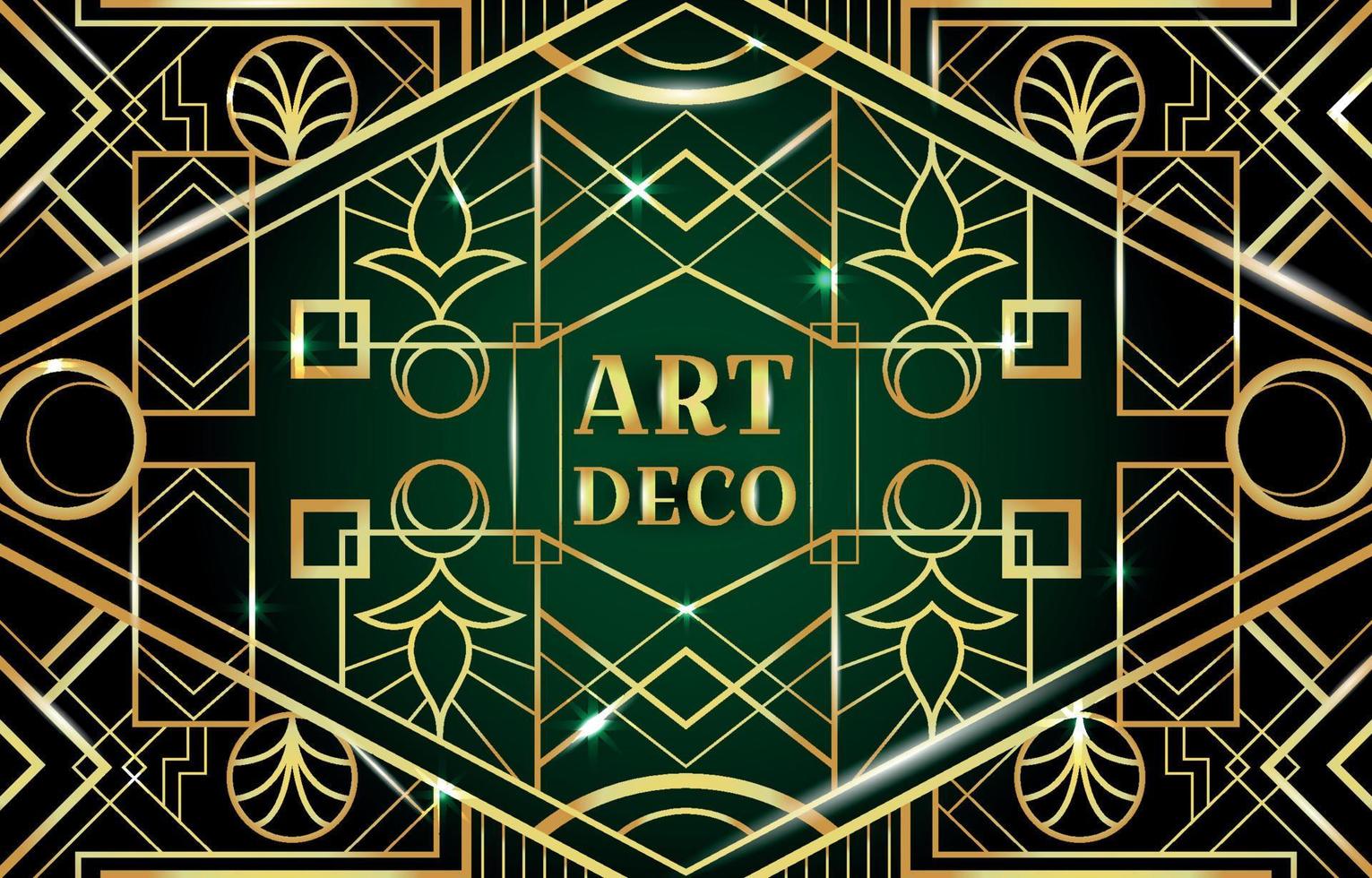 Abstract Art Deco Background vector