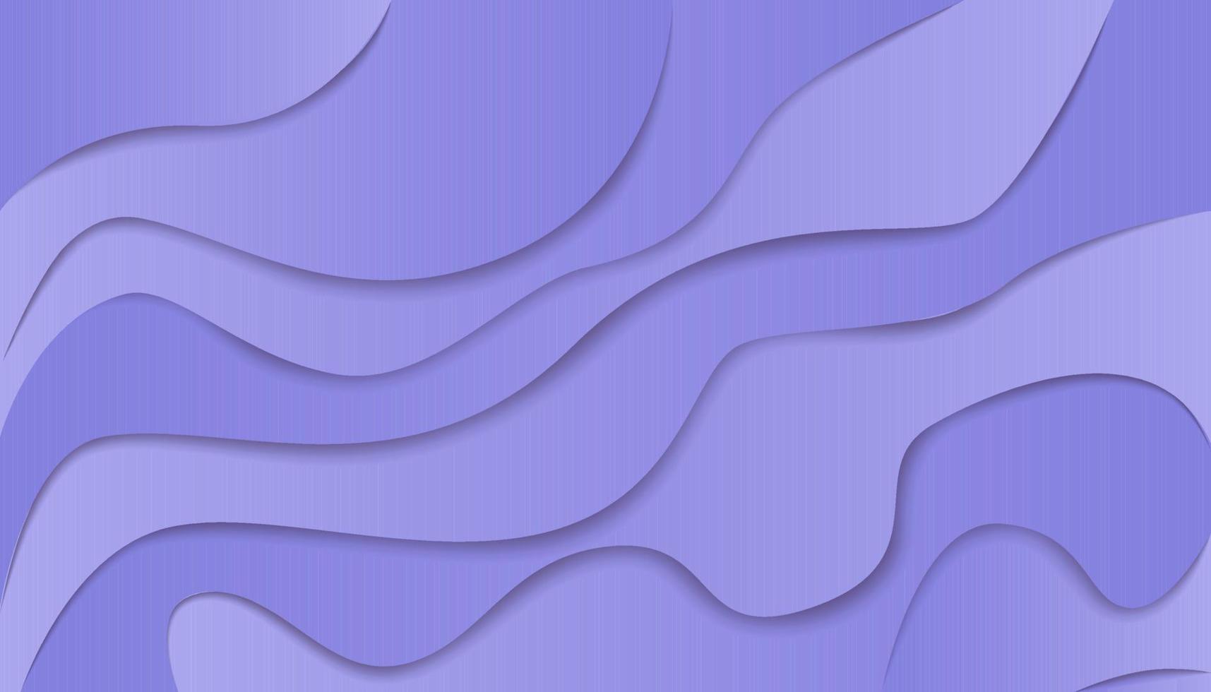 Very peri violet paper cut background vector