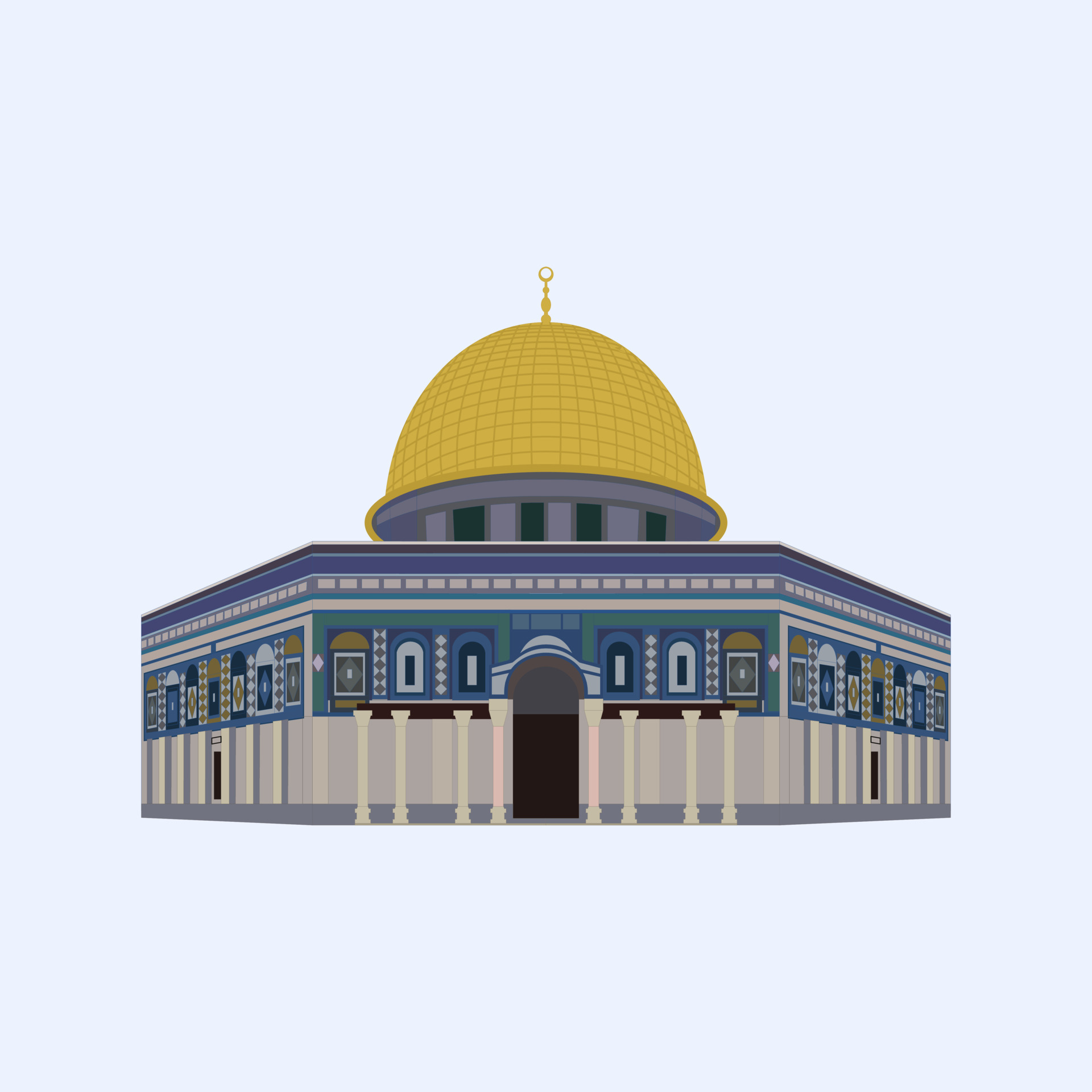 Al Aqsa Vector Art, Icons, and Graphics for Free Download