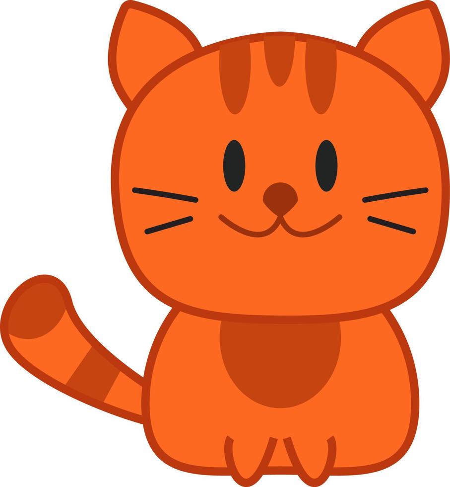 Doodle Cats Illustration Design vector
