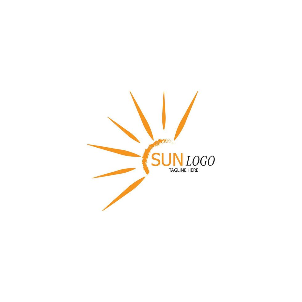 Sun Vector illustration Icon Logo Template design