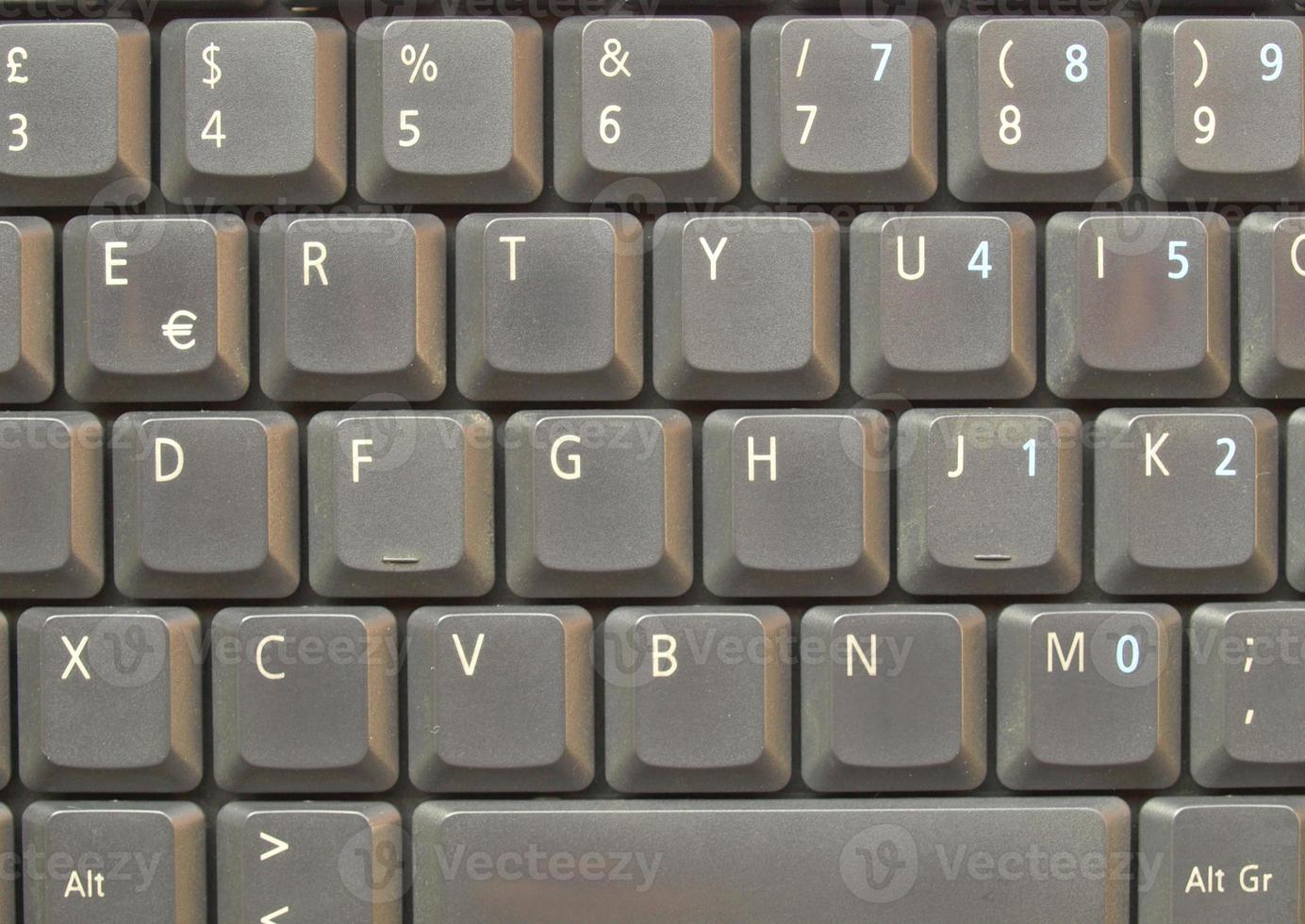 Computer keyboard keys photo