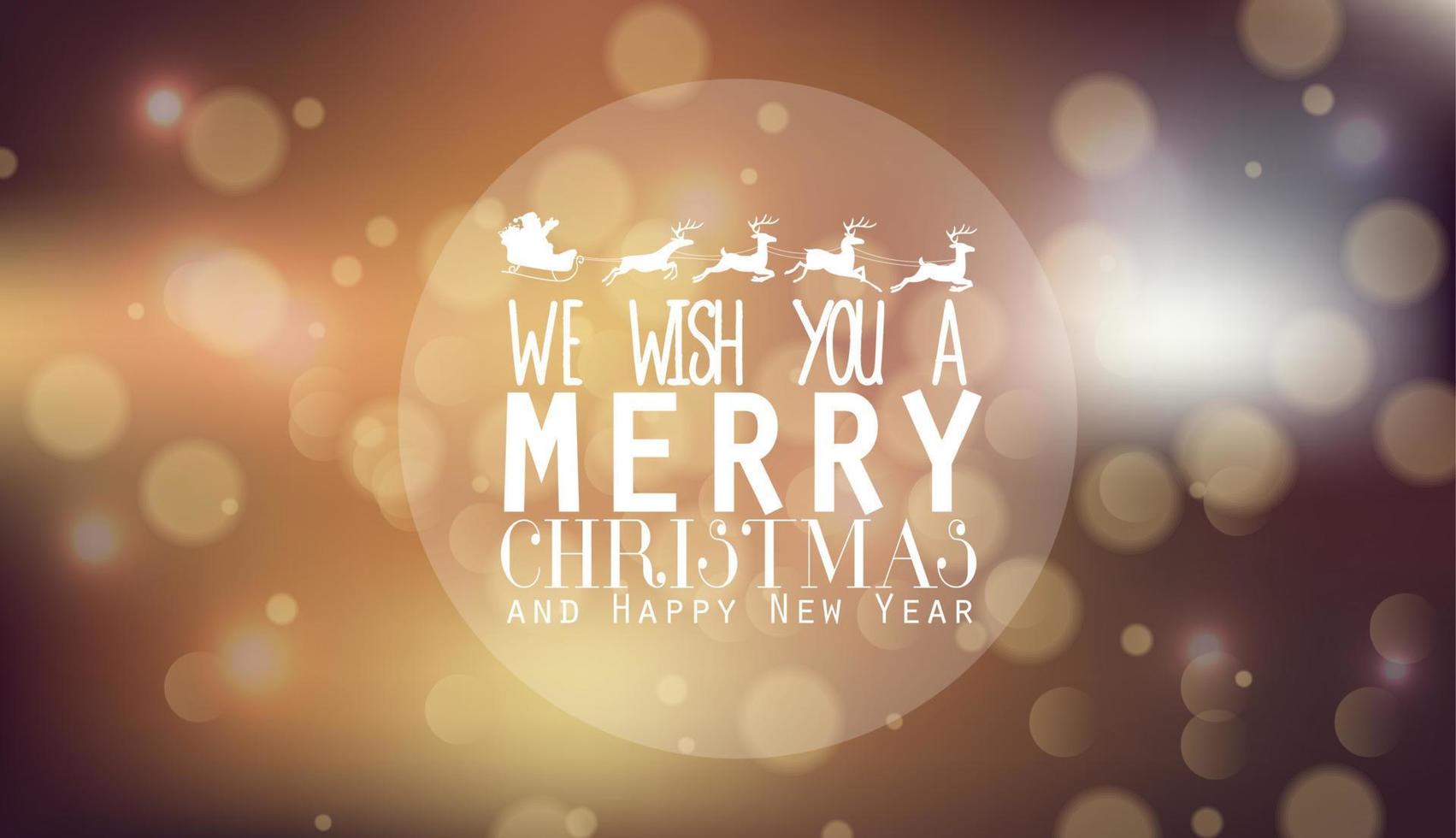 Merry Christmas and happy new year background .Vector vector