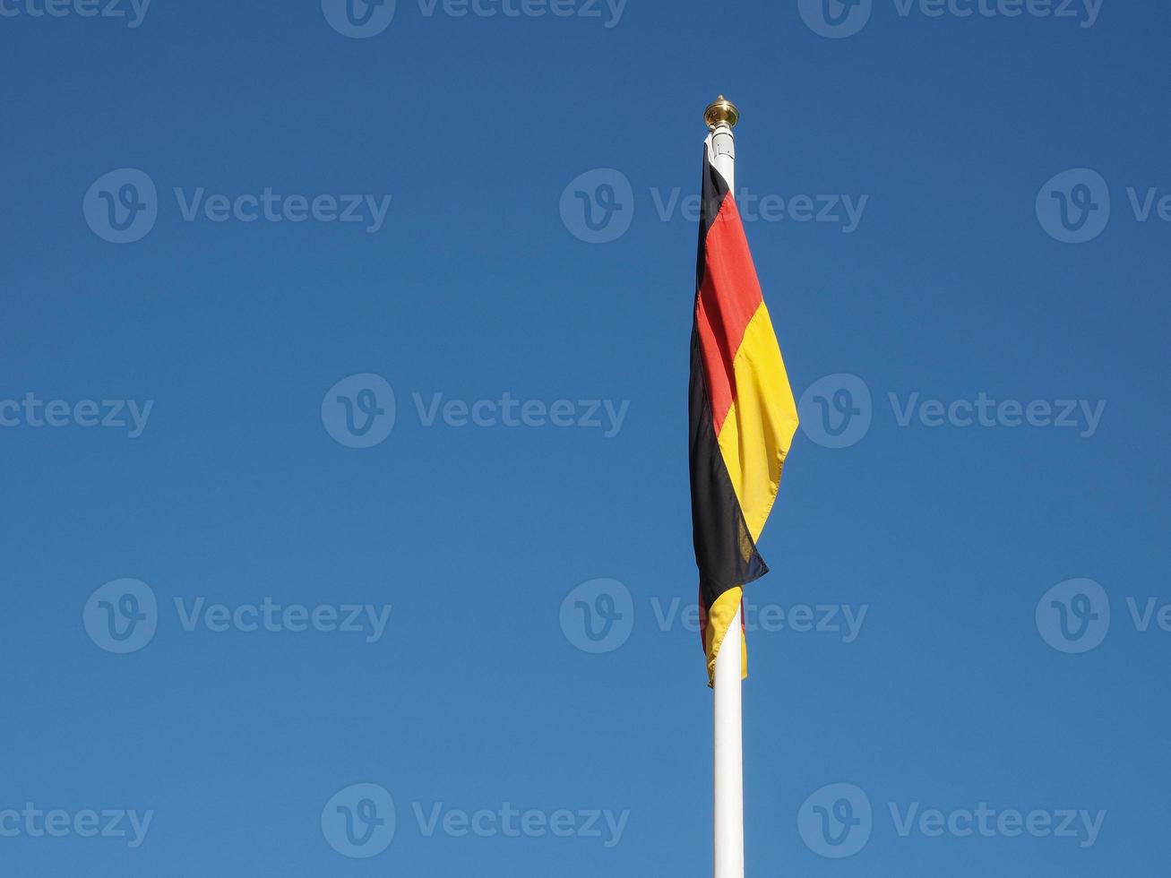 bandera alemana de alemania foto