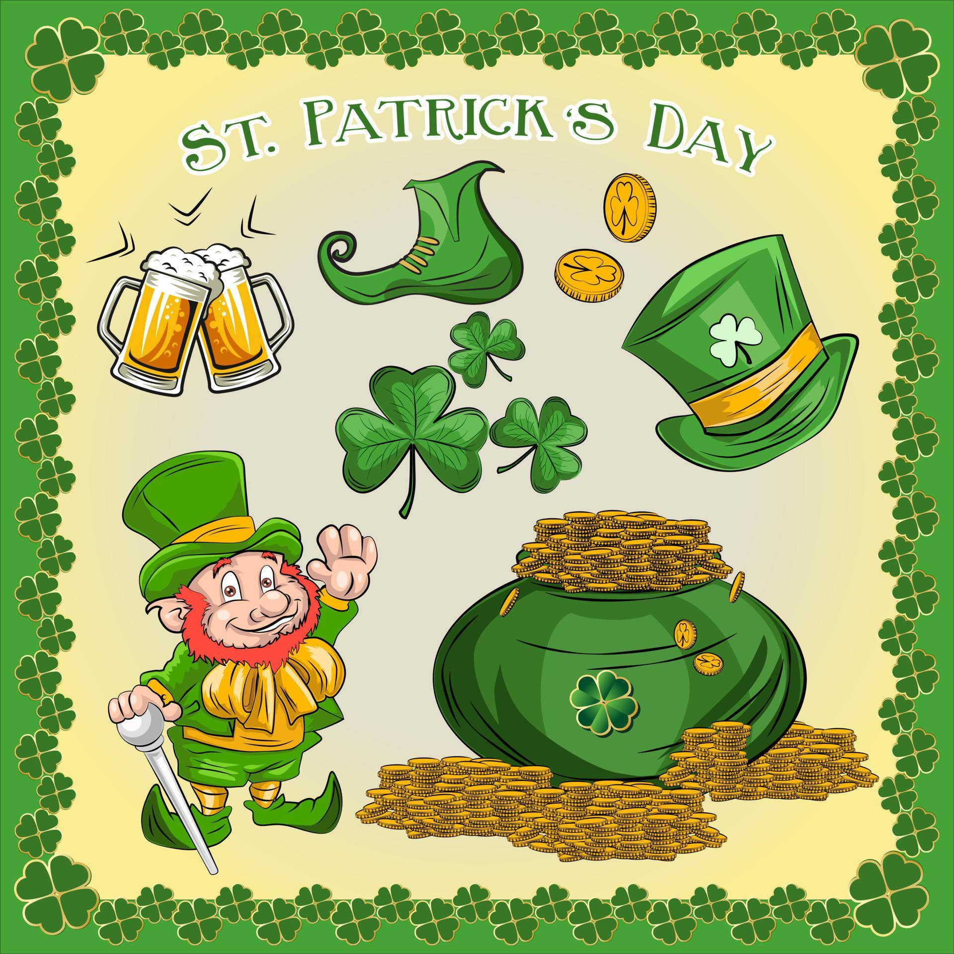 st patrick day cartoons