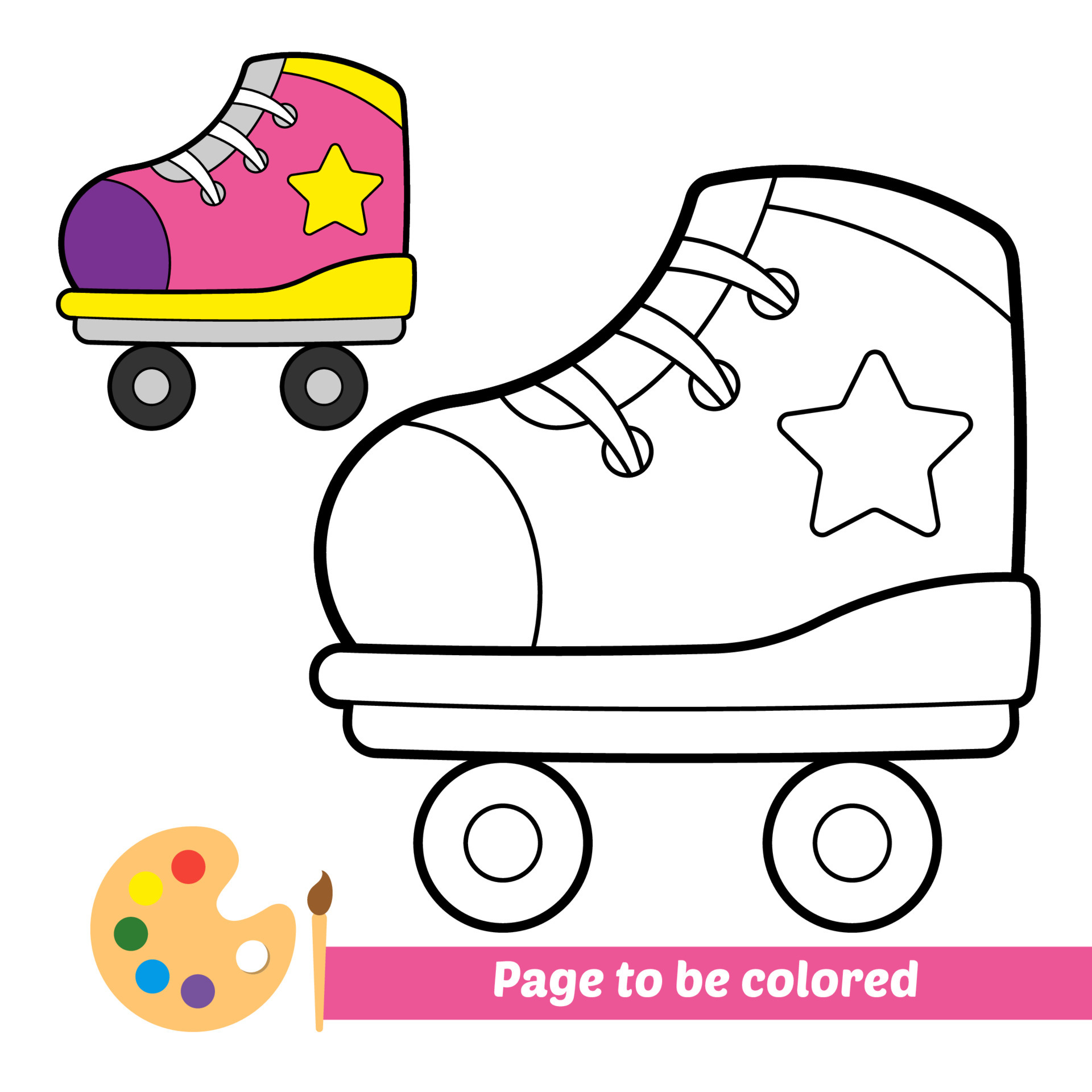450  Coloring Pages Roller Skates  Latest HD