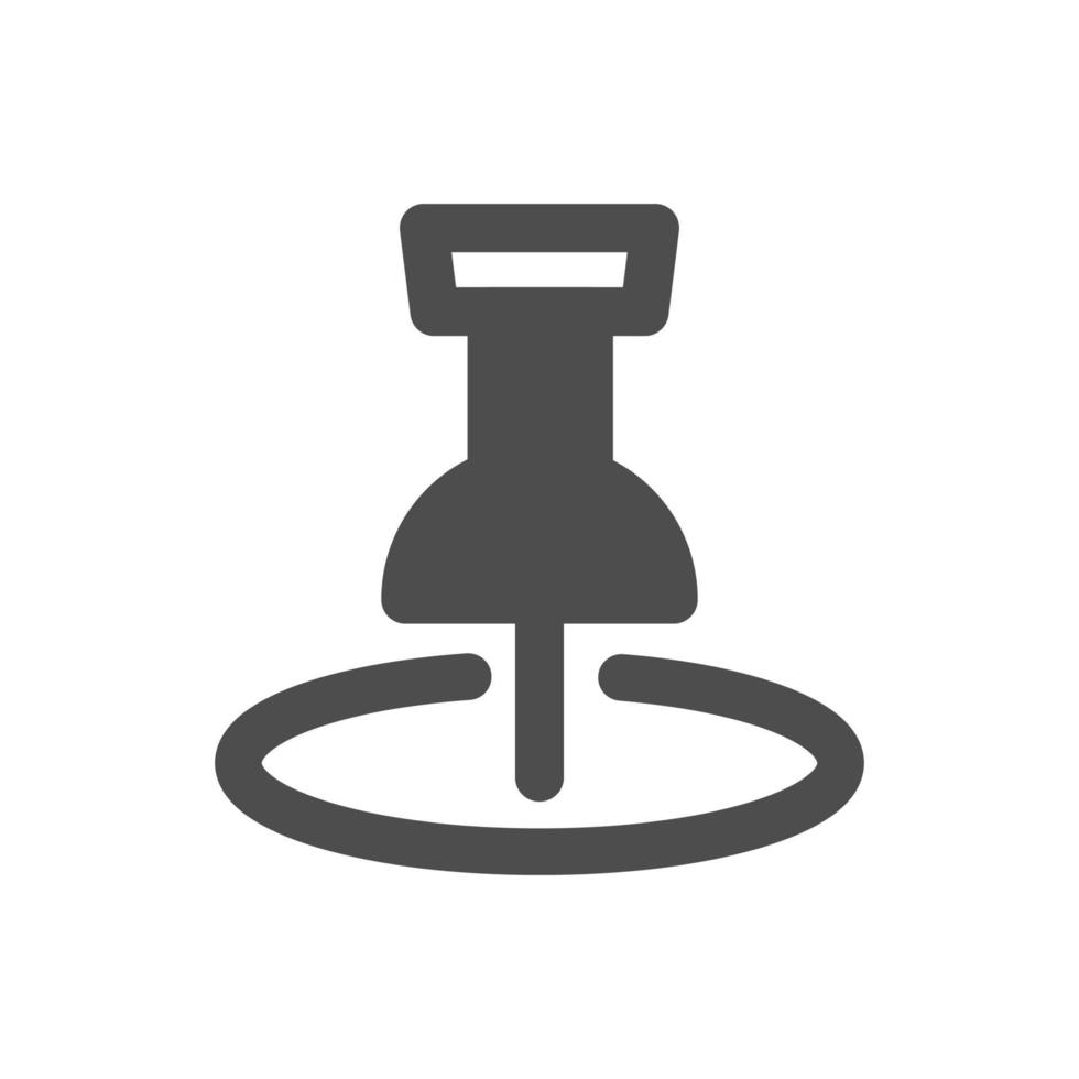Pin Icon Illustration vector