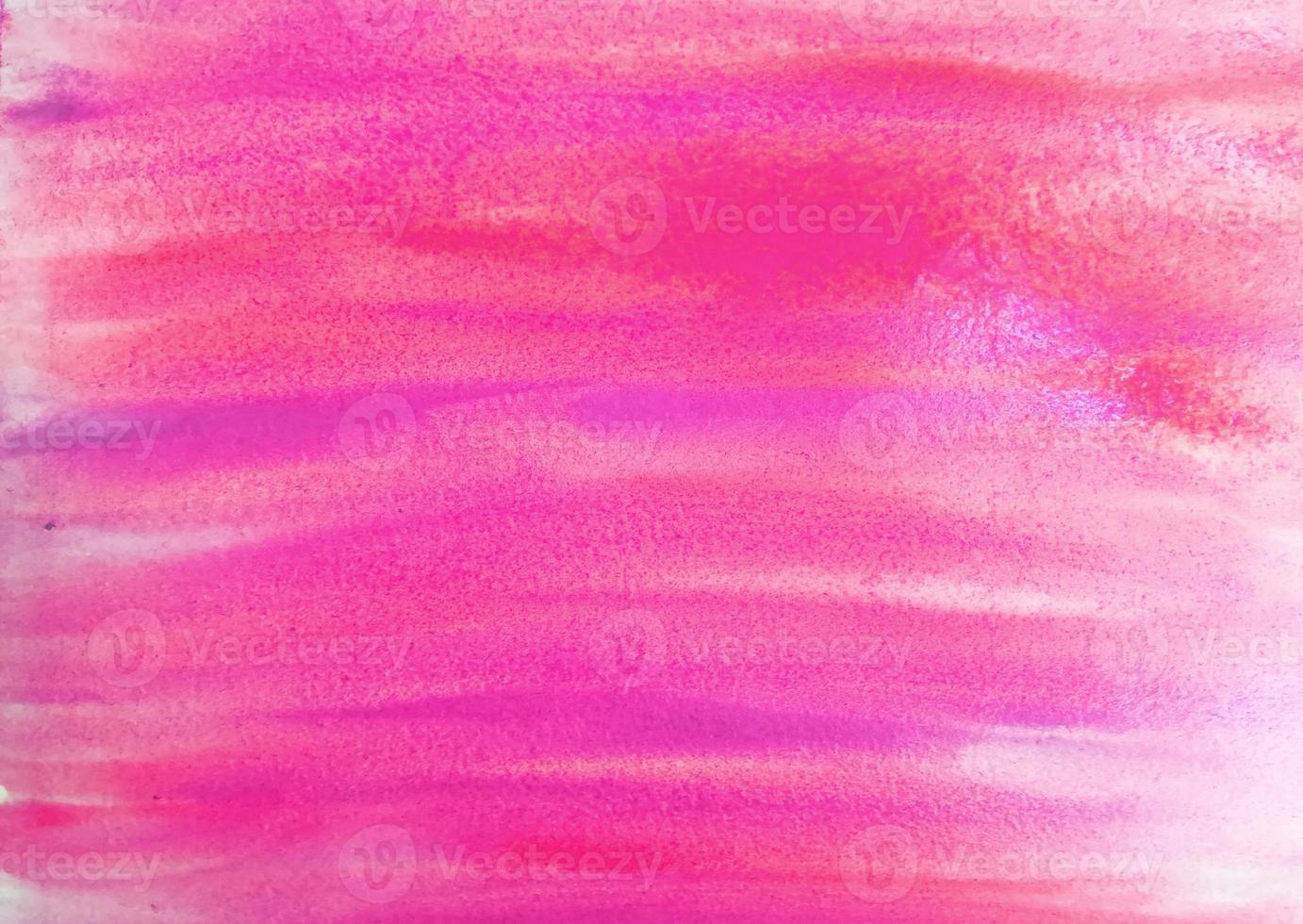 watercolor background texture abstract. pink color. paper paint photo