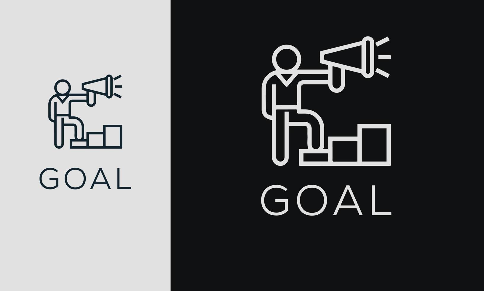 Set of Goal concept icons design. Contains such icons performance, productivity, process, time management and more, can be used for web and apps. Free Vector