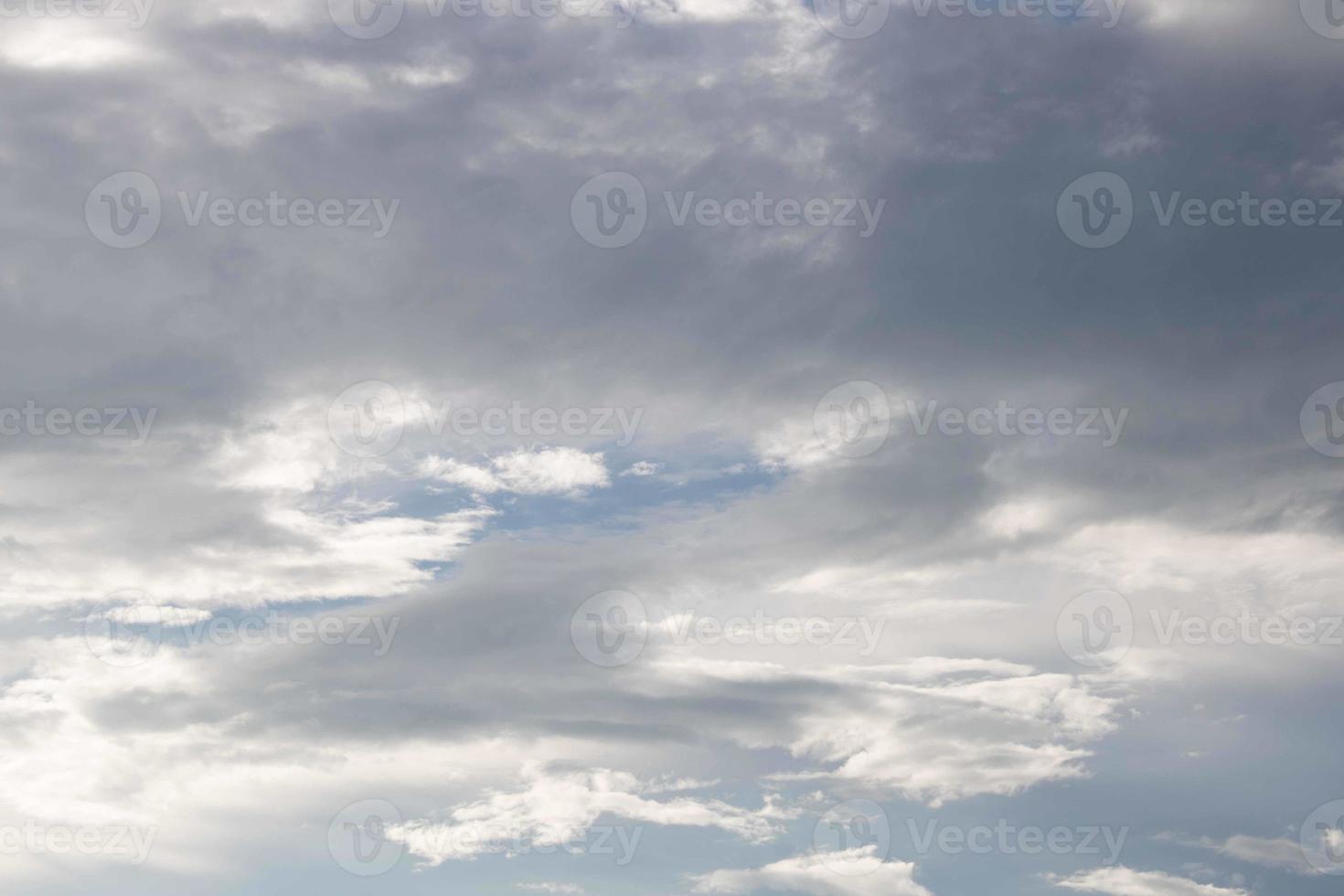 Summer blue sky cloud gradient light white background. Beauty clear cloudy in sunshine calm bright winter air bacground. Gloomy vivid cyan landscape in environment day horizon skyline view spring wind photo