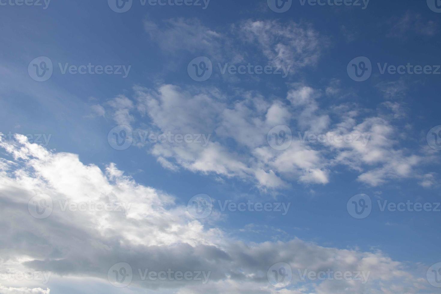 Summer blue sky cloud gradient light white background. Beauty clear cloudy in sunshine calm bright winter air bacground. Gloomy vivid cyan landscape in environment day horizon skyline view spring wind photo