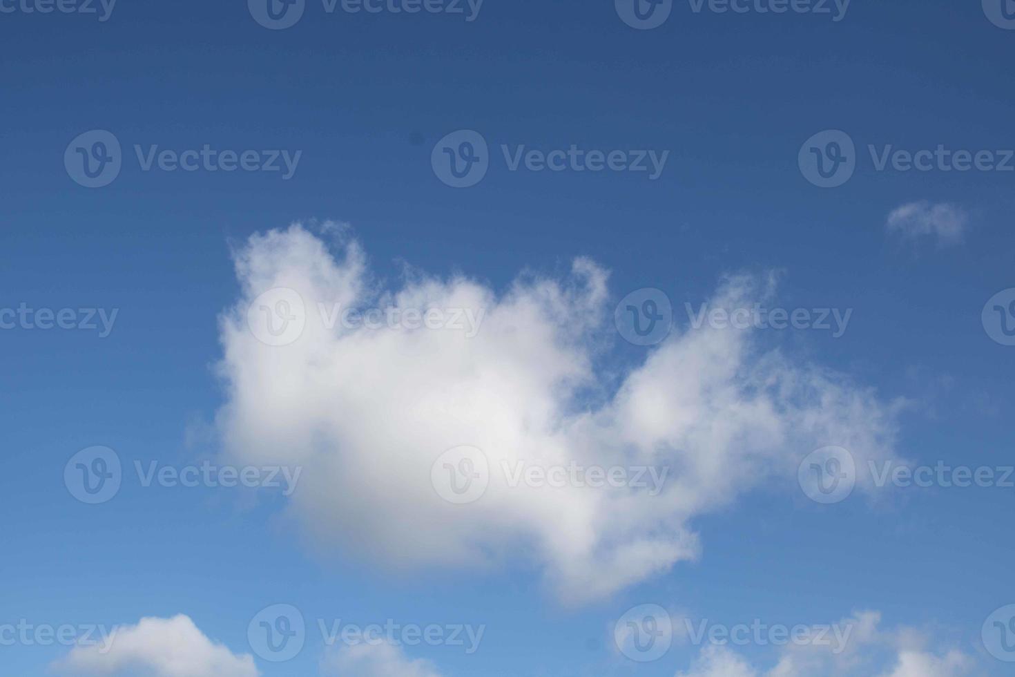 Summer blue sky cloud gradient light white background. Beauty clear cloudy in sunshine calm bright winter air bacground. Gloomy vivid cyan landscape in environment day horizon skyline view spring wind photo