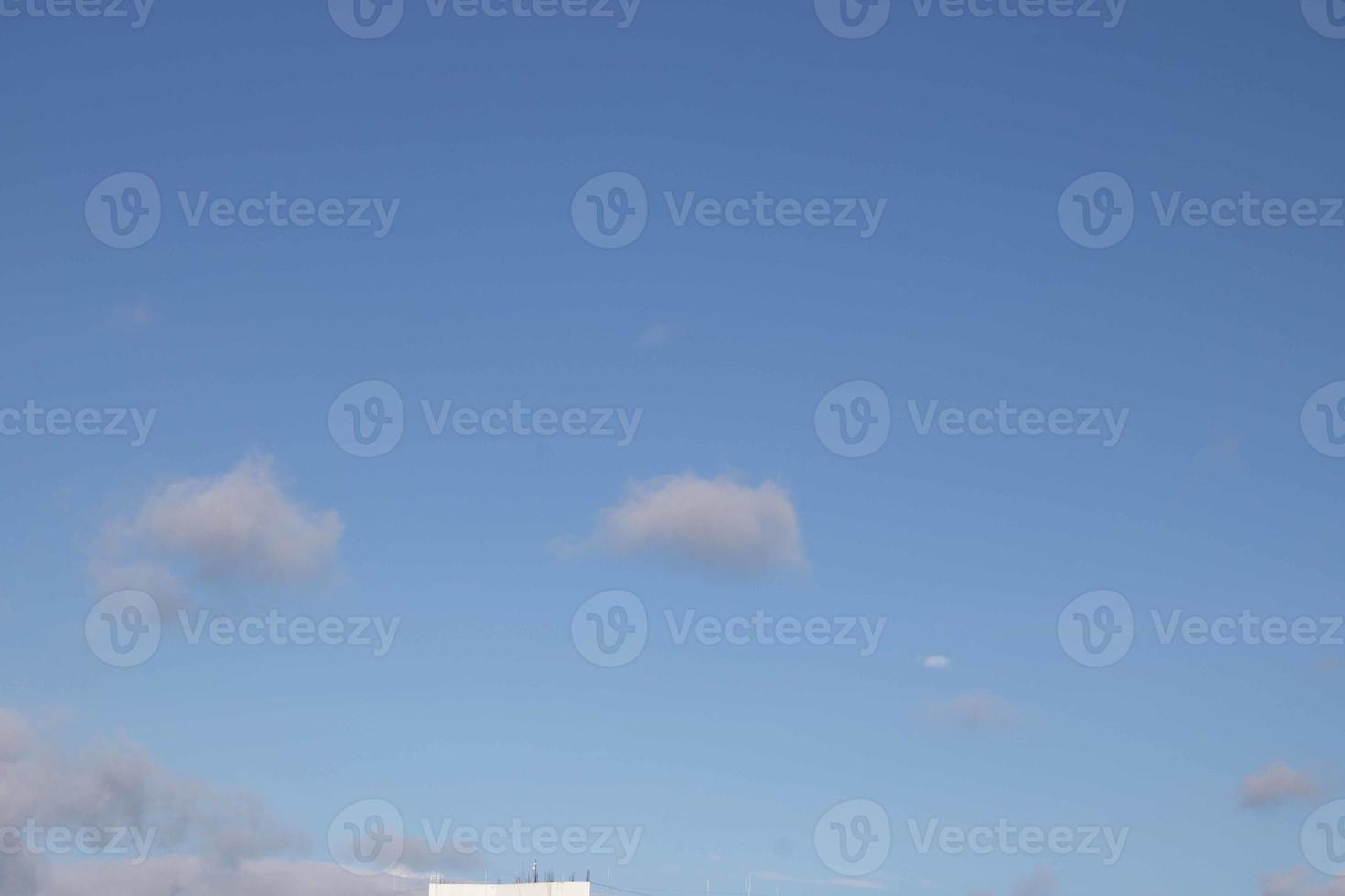 Summer blue sky cloud gradient light white background. Beauty clear cloudy in sunshine calm bright winter air bacground. Gloomy vivid cyan landscape in environment day horizon skyline view spring wind photo