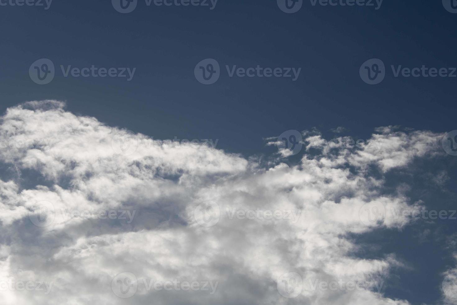 Summer blue sky cloud gradient light white background. Beauty clear cloudy in sunshine calm bright winter air bacground. Gloomy vivid cyan landscape in environment day horizon skyline view spring wind photo