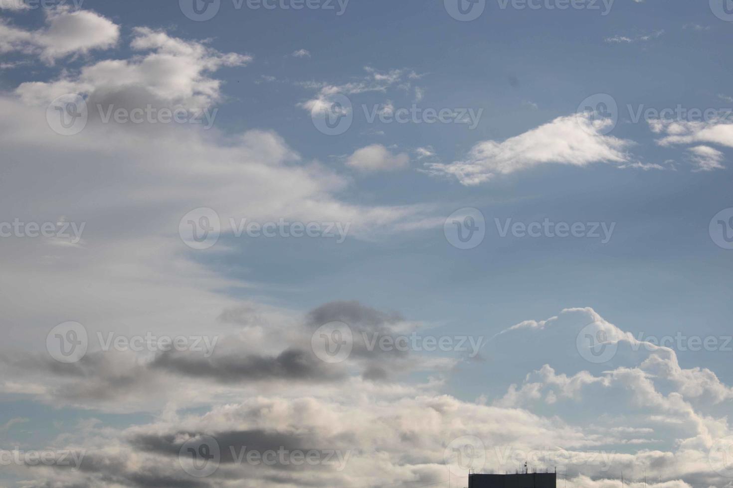 Summer blue sky cloud gradient light white background. Beauty clear cloudy in sunshine calm bright winter air bacground. Gloomy vivid cyan landscape in environment day horizon skyline view spring wind photo