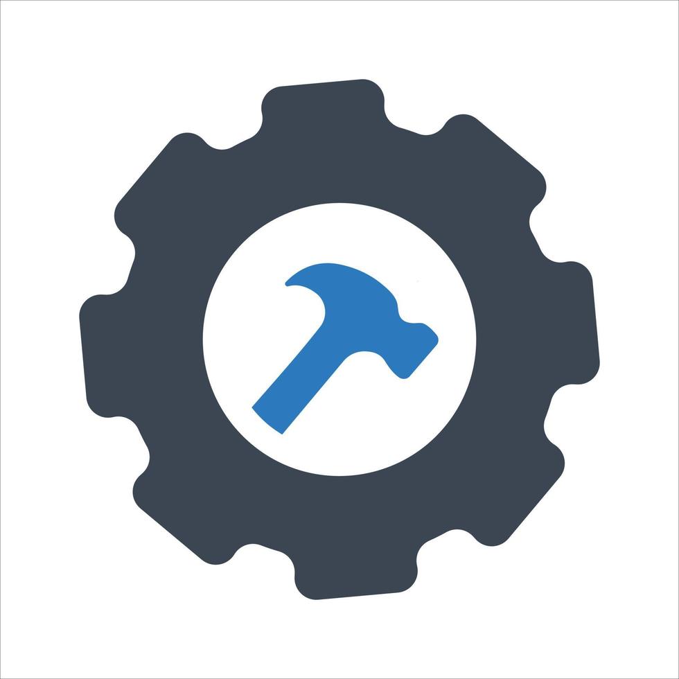 Construction, work, development, service icon vector