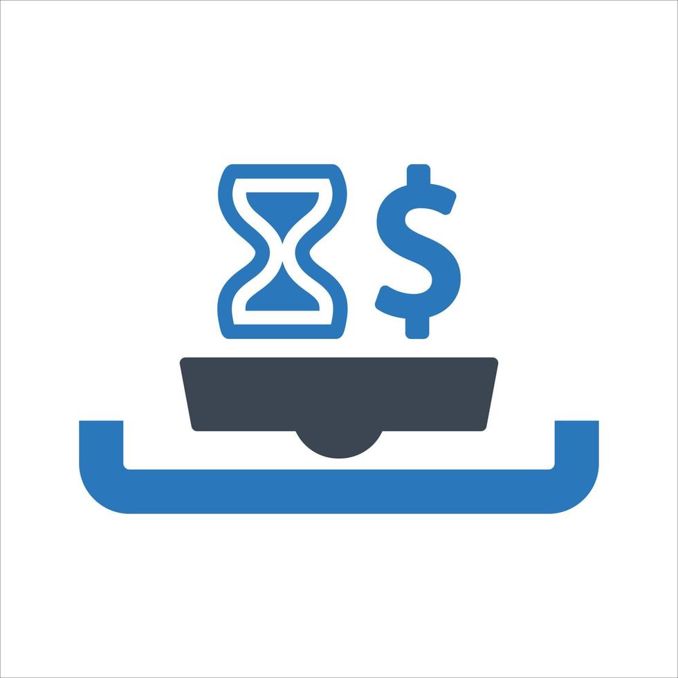 Budget Estimate, money planning, budget plan icon vector