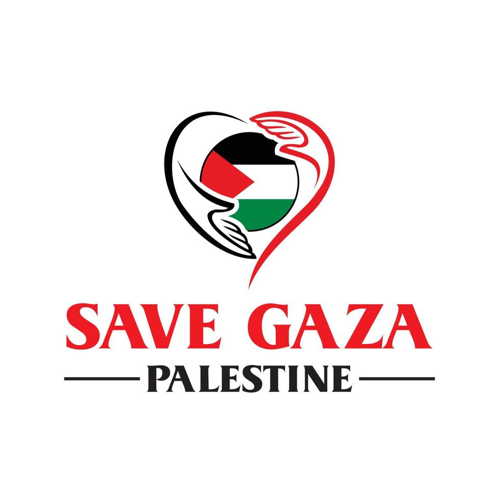 save palestine logo , free gaza vector