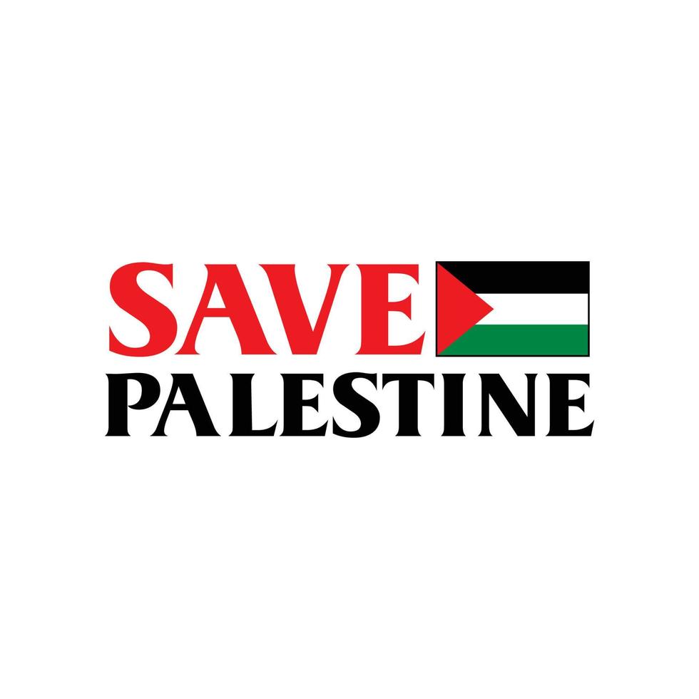 guardar el logotipo de palestina, vector libre de gaza