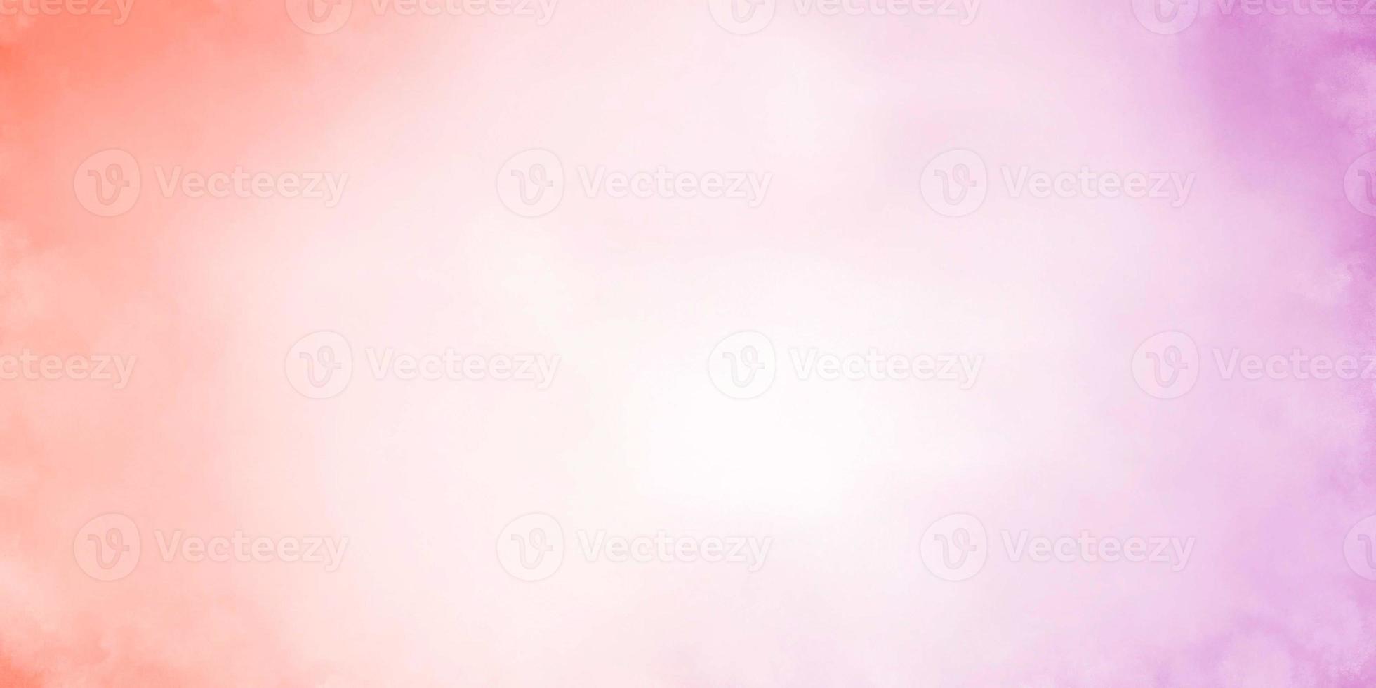 abstract pink color background with watercolor paint photo