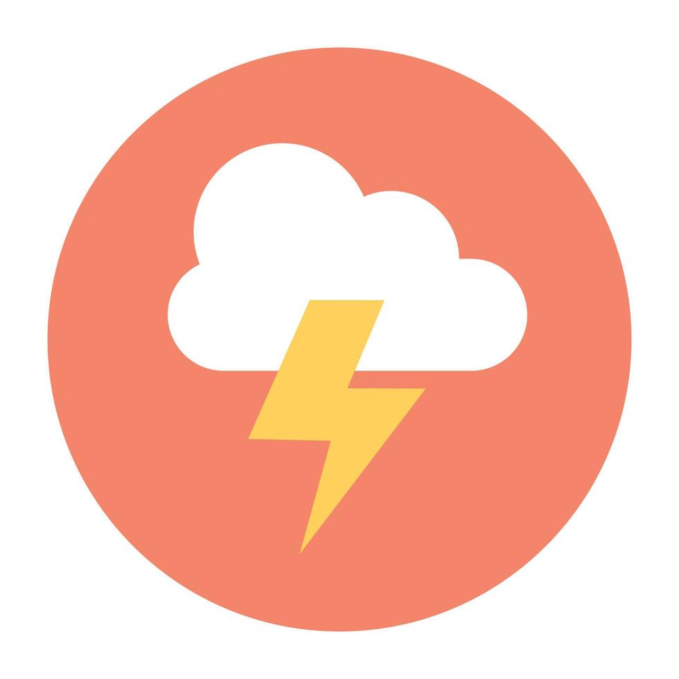 Cloud Lightning Concepts vector