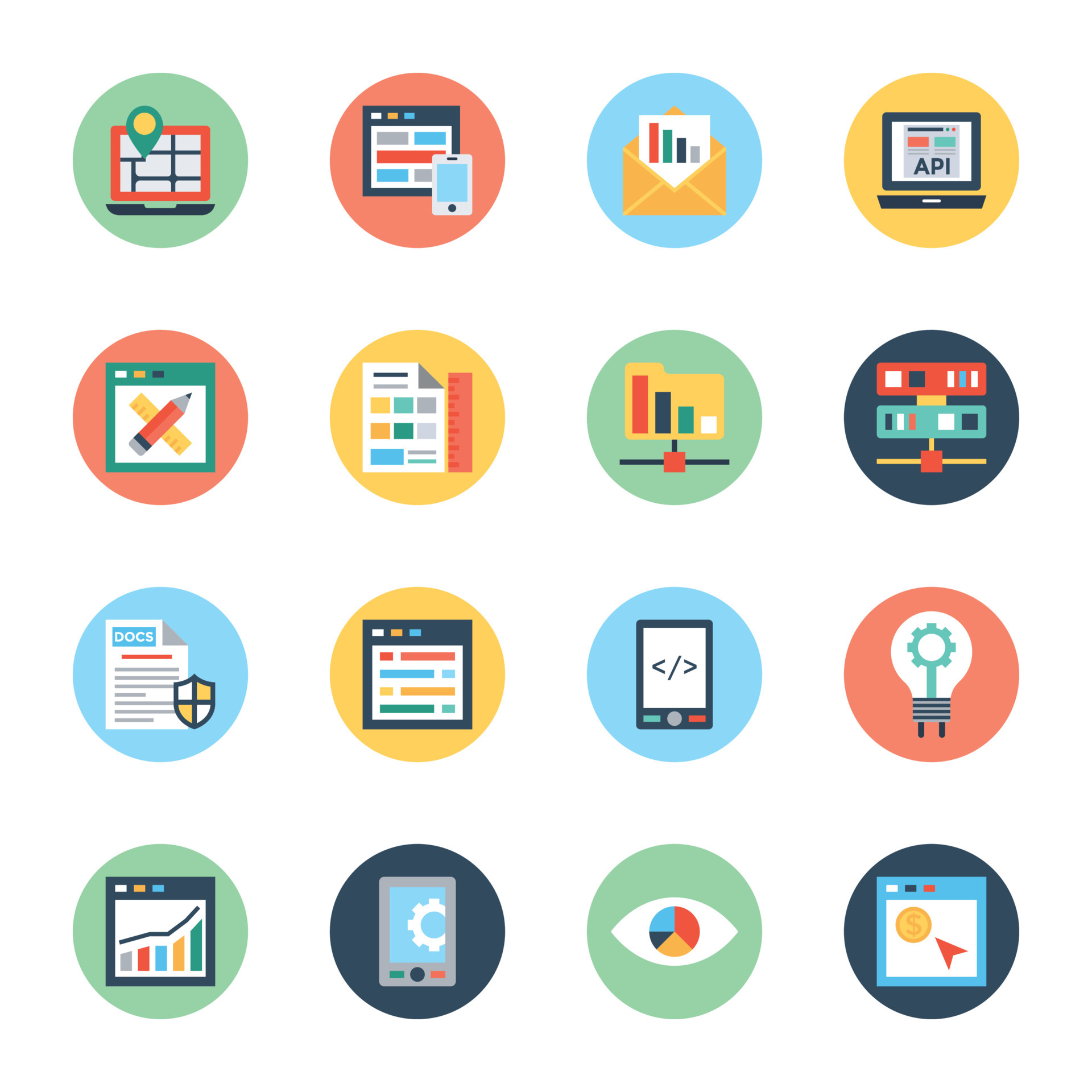 Web Development Concepts 5966379 Vector Art at Vecteezy