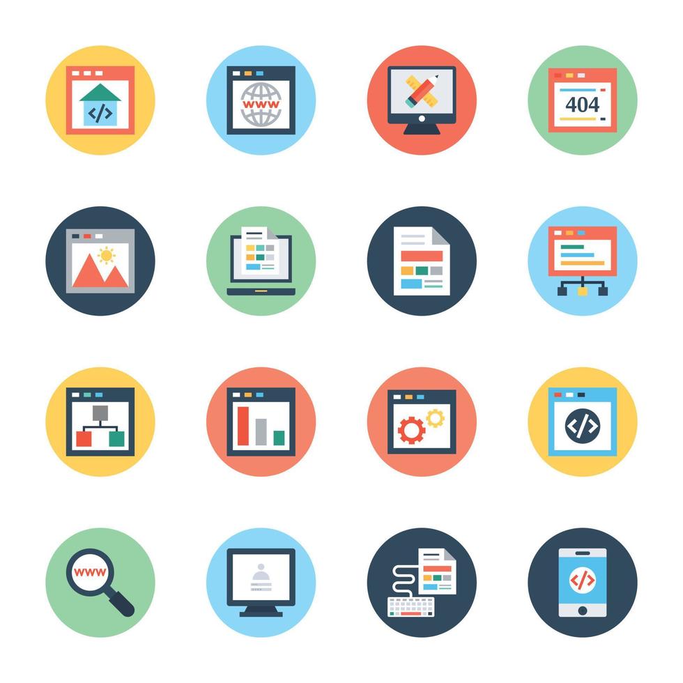 Web Design Concepts vector