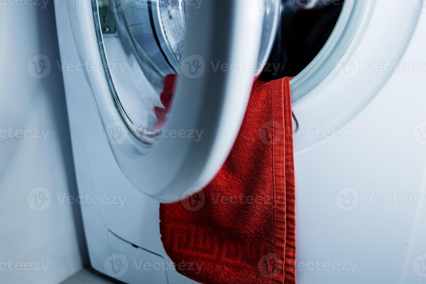 modern washing machine photo