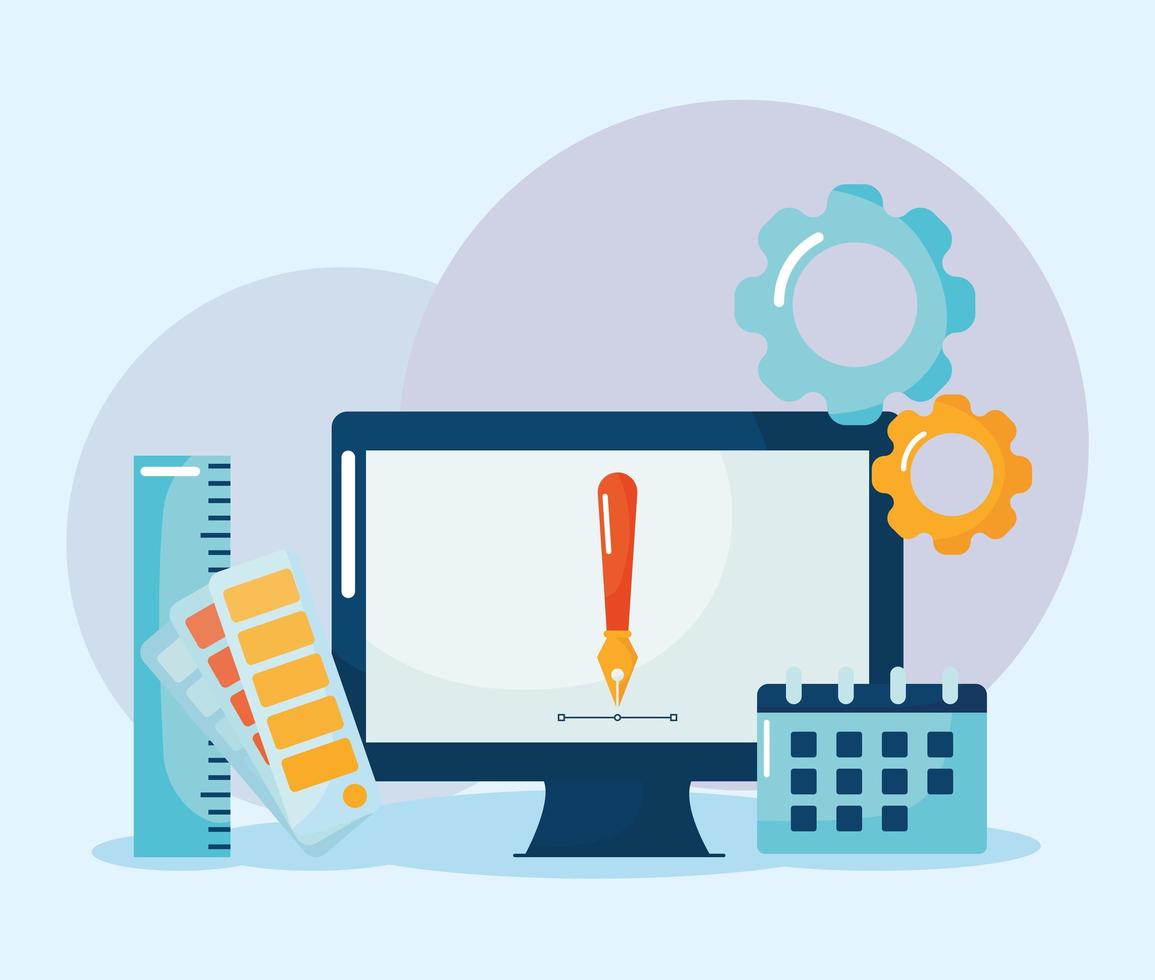 web design design vector