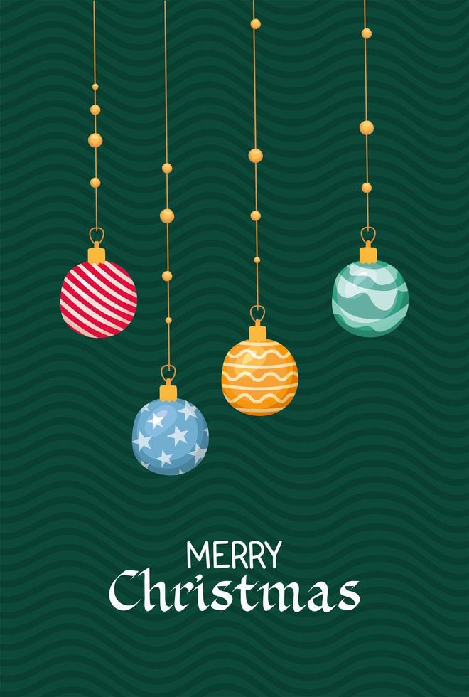 great xmas letters vector