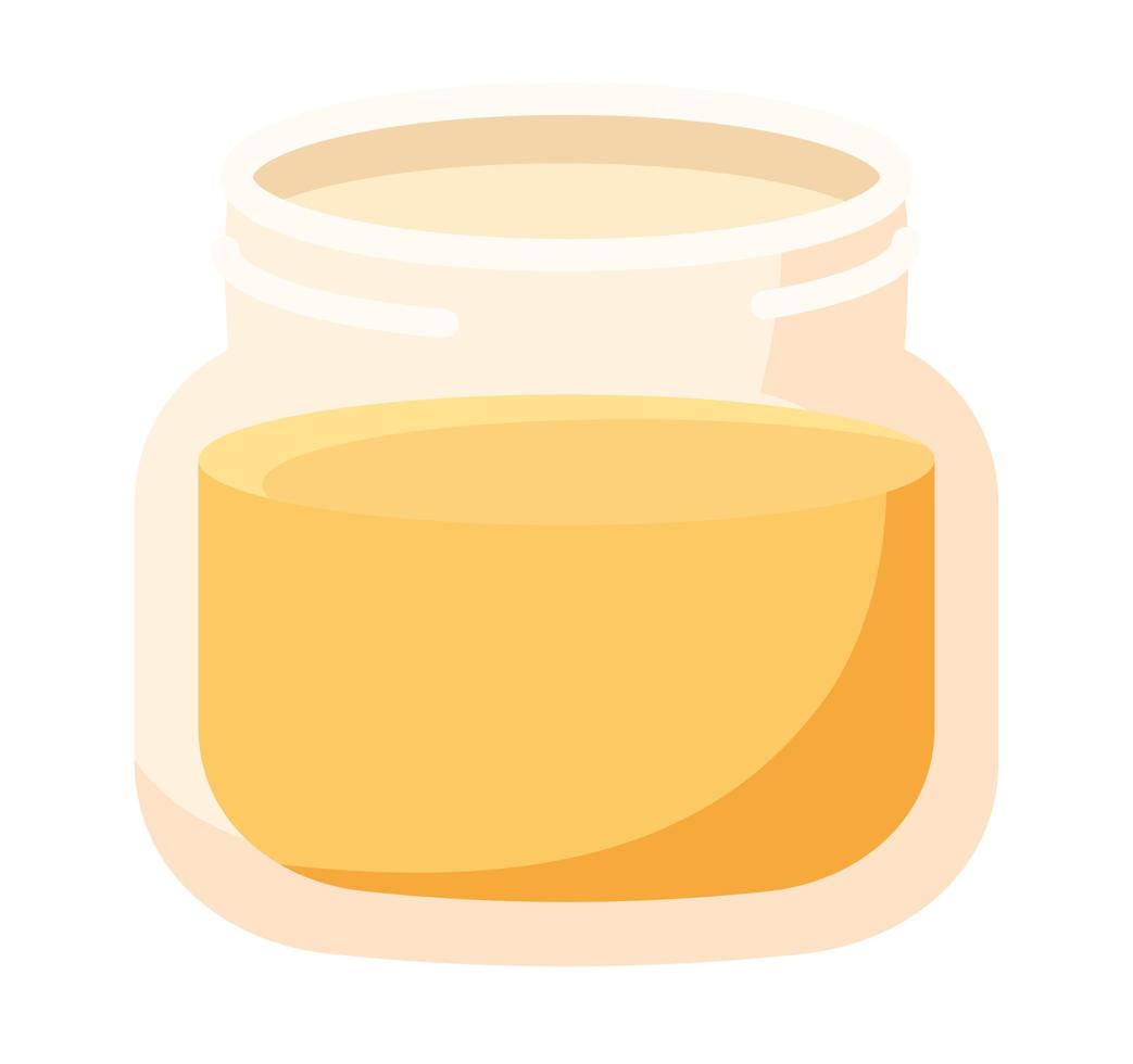 honey jar icon vector