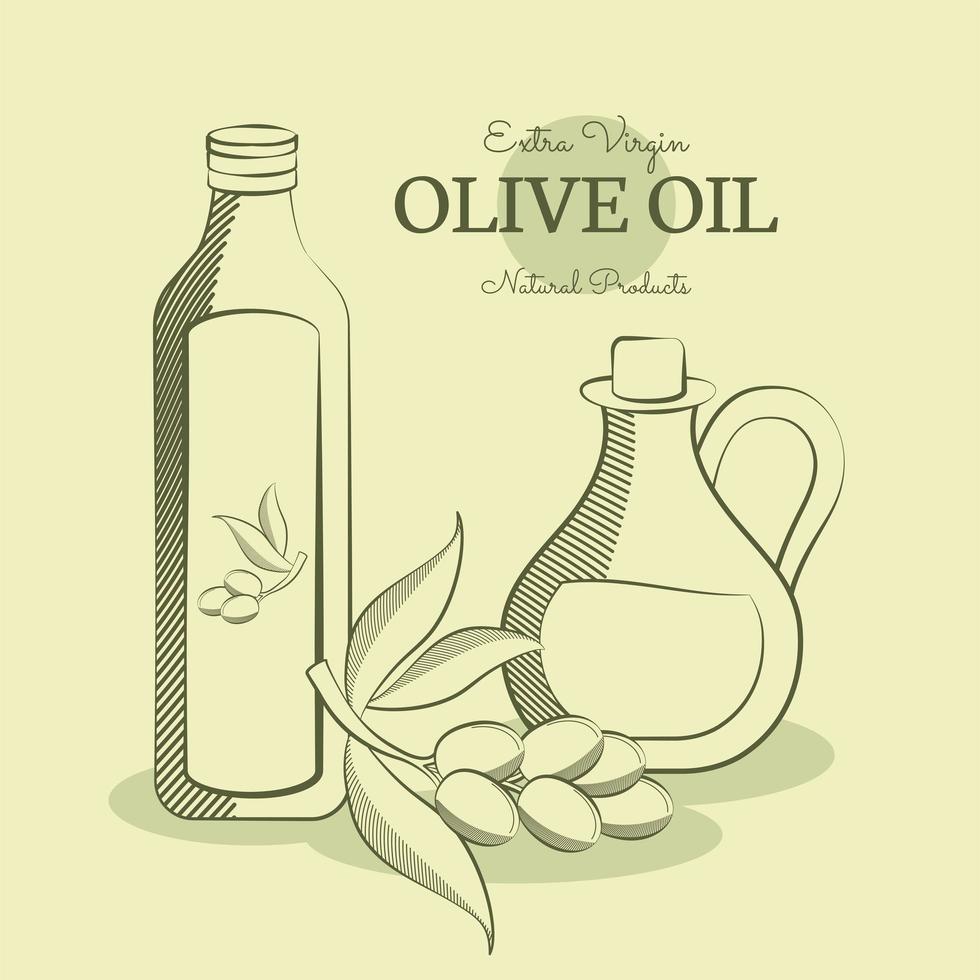 olive oil cartel vector