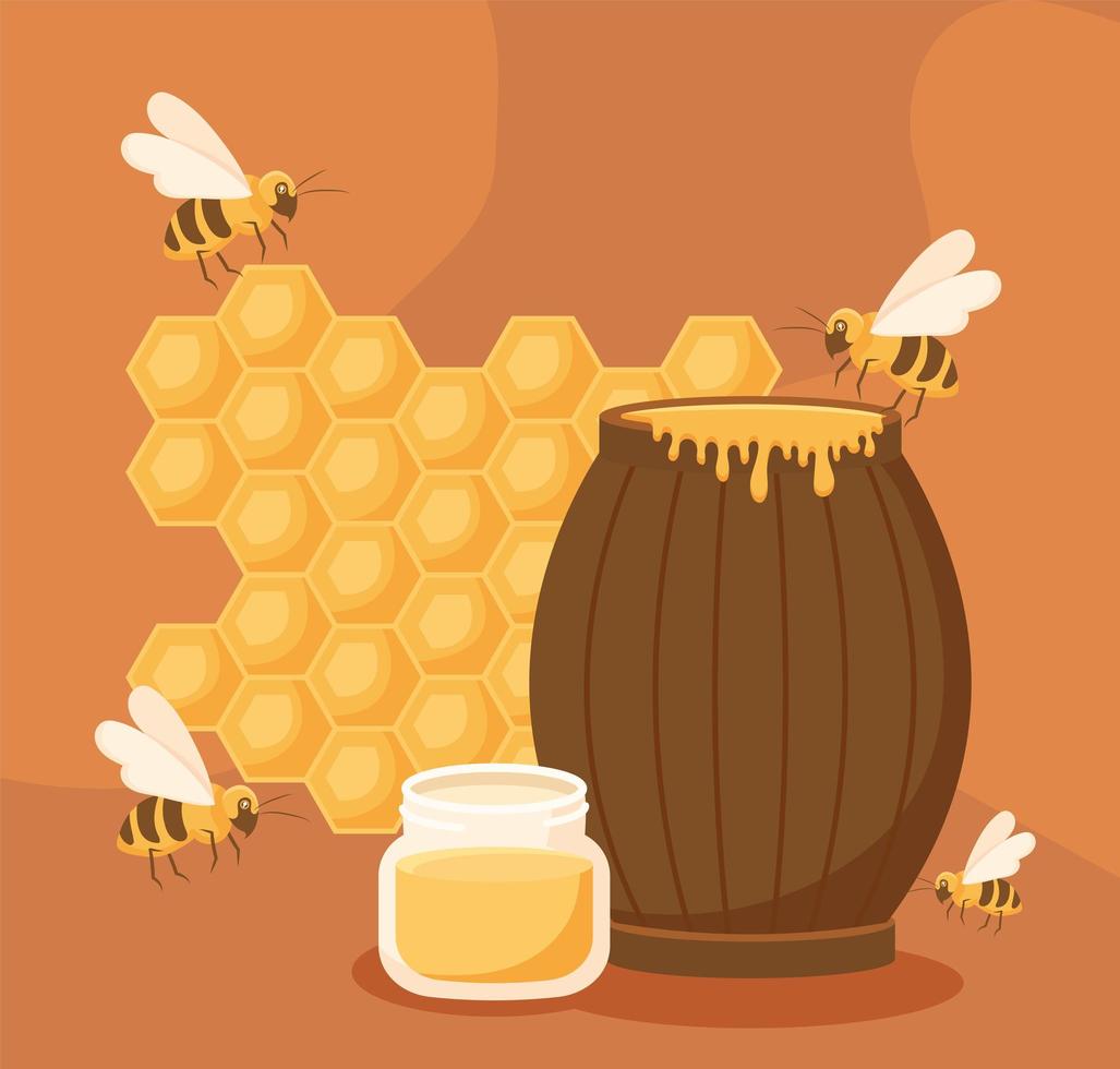 honey process cartel vector