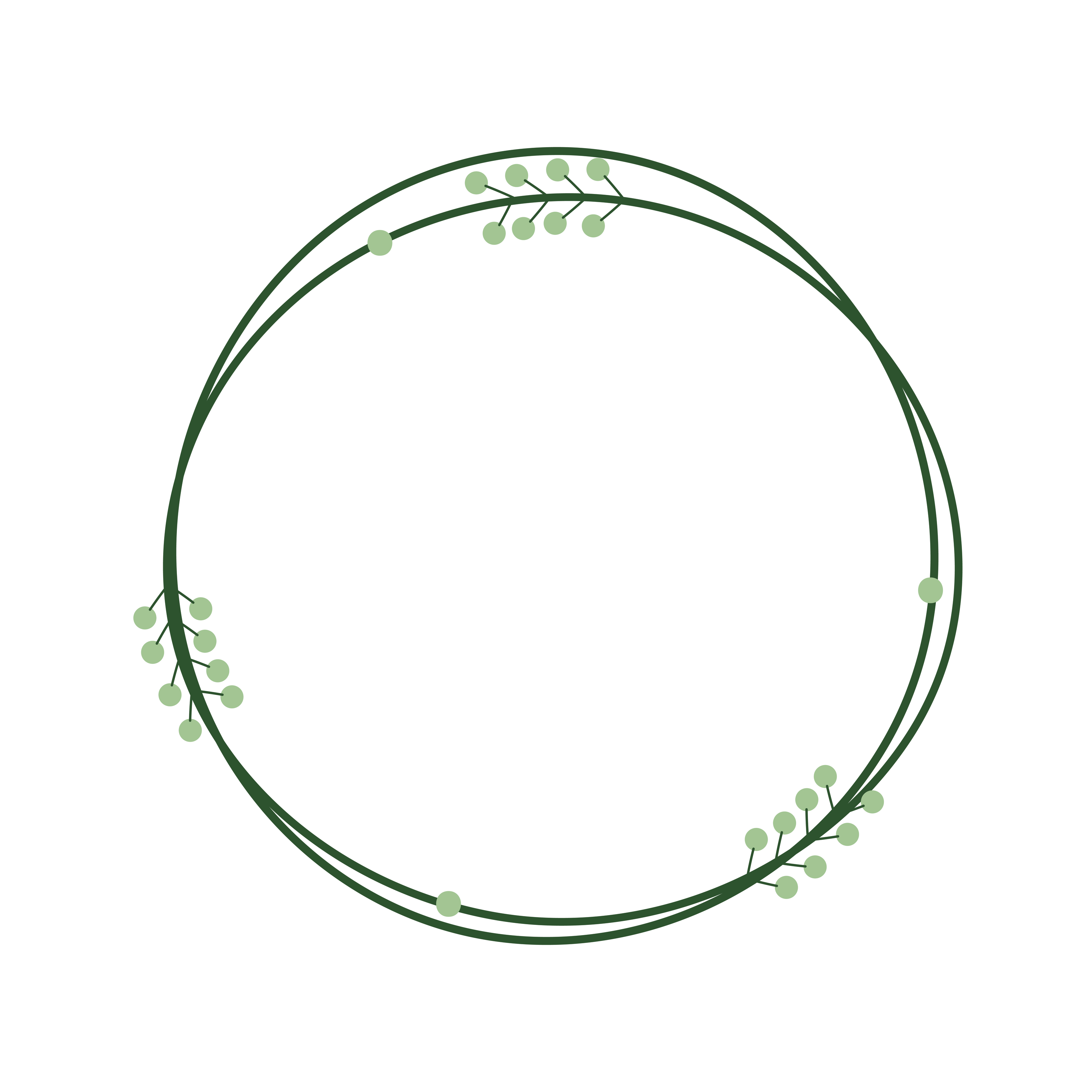 circle laurel wreath icon 5968985 Vector Art at Vecteezy