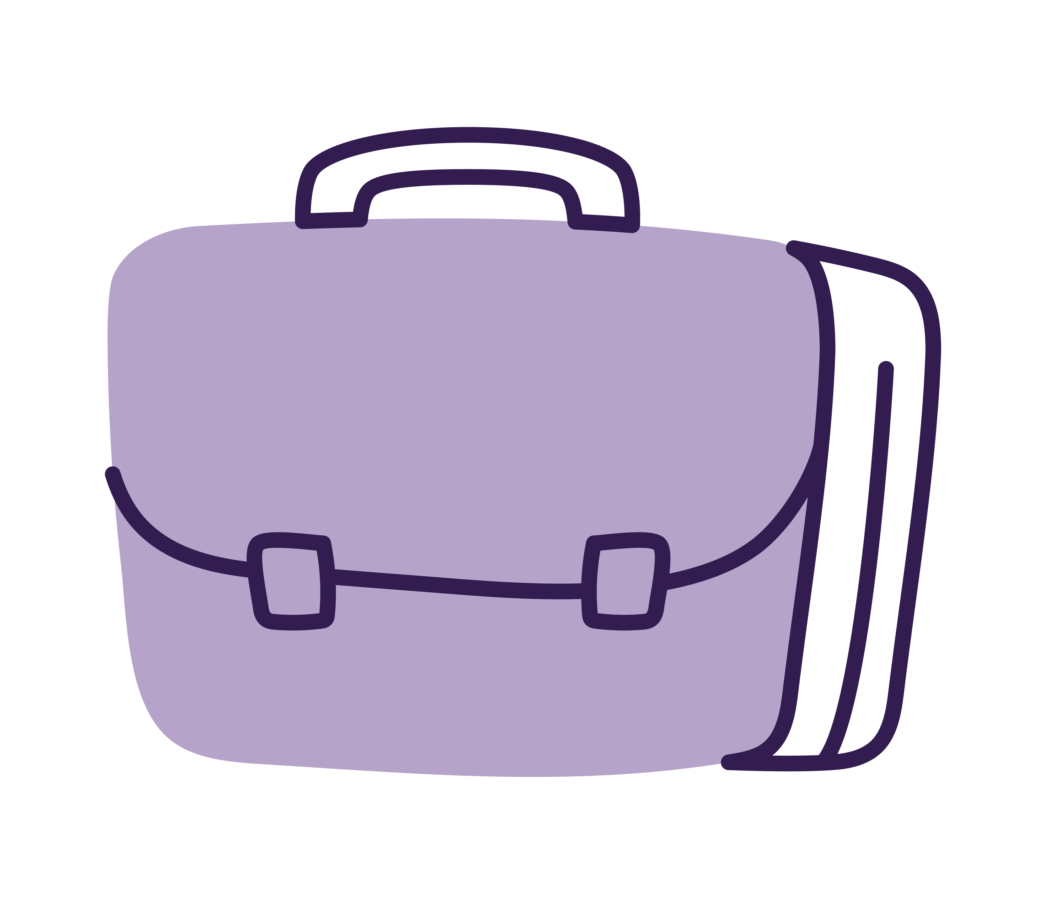 purple briefcase illustration 5969023 Vector Art at Vecteezy