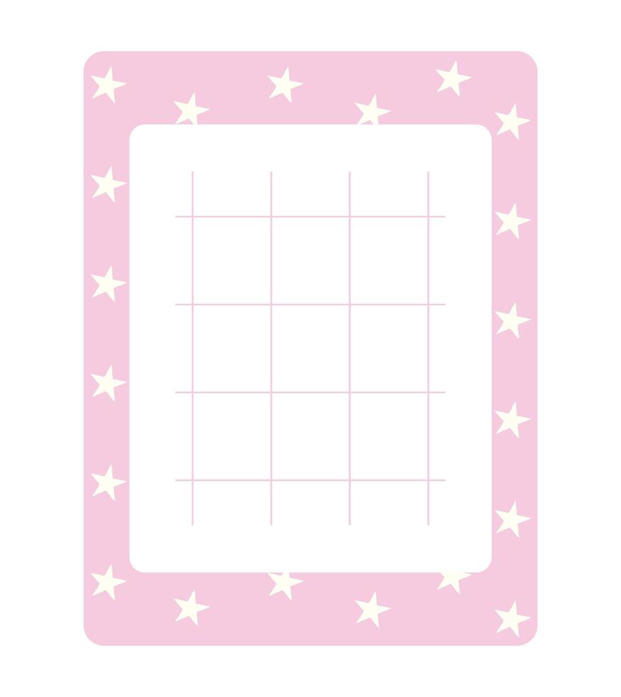 daily planner illustration vector