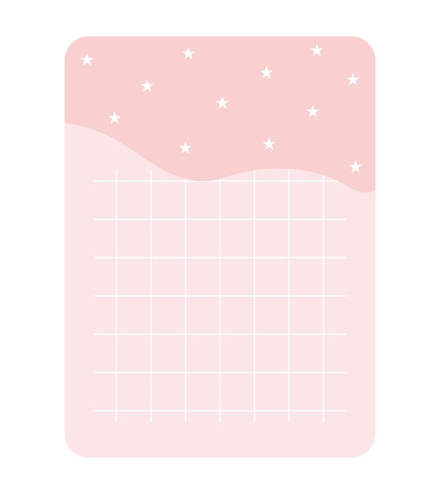 daily planner icon vector