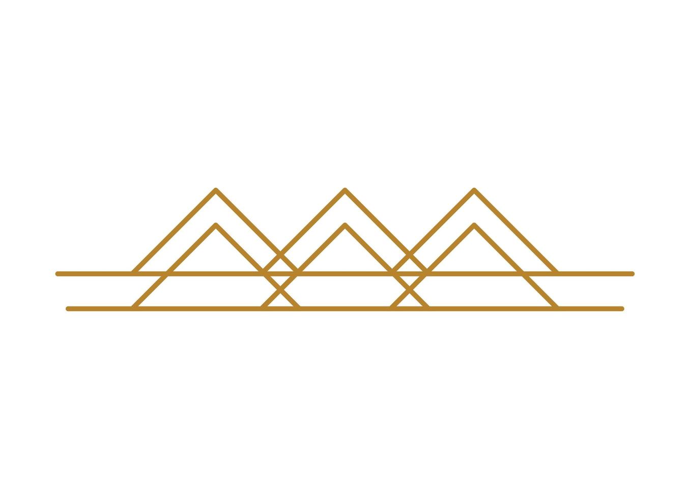 linear art deco vector