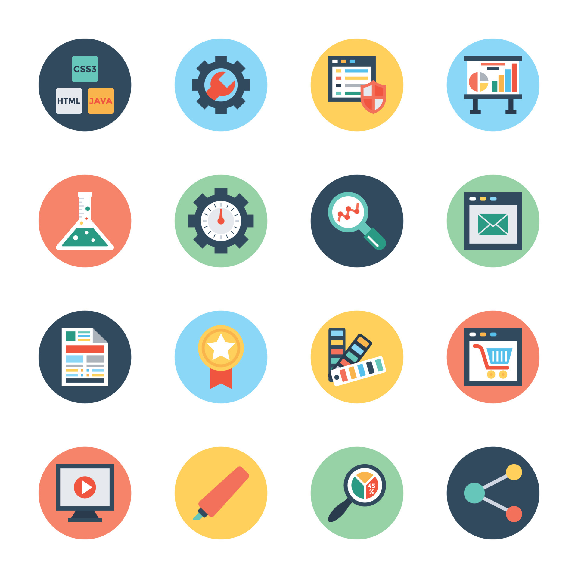 Design and Development 5969404 Vector Art at Vecteezy