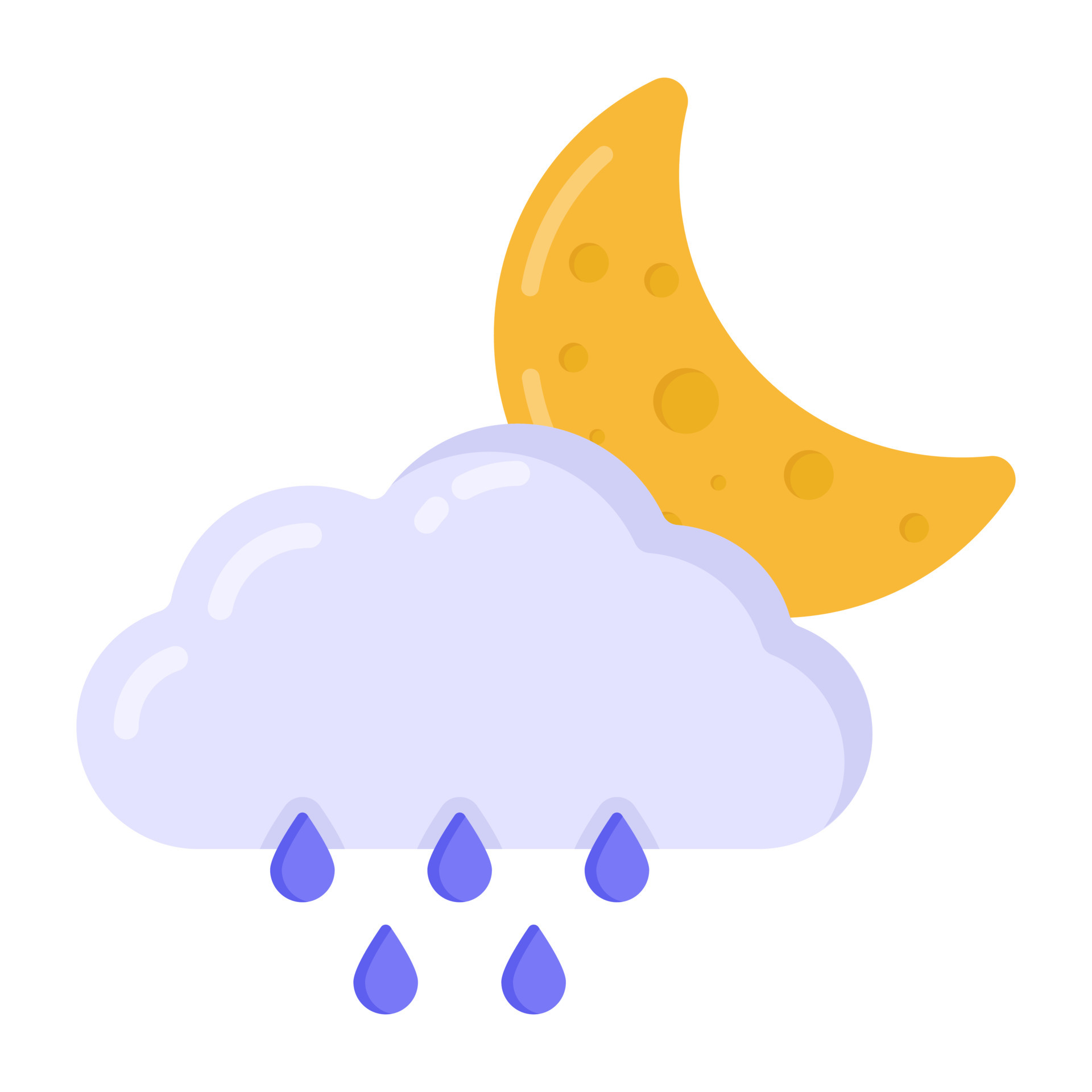 Icon of cloud with lighting bolts, concept of thunderstorm 5972194 ...