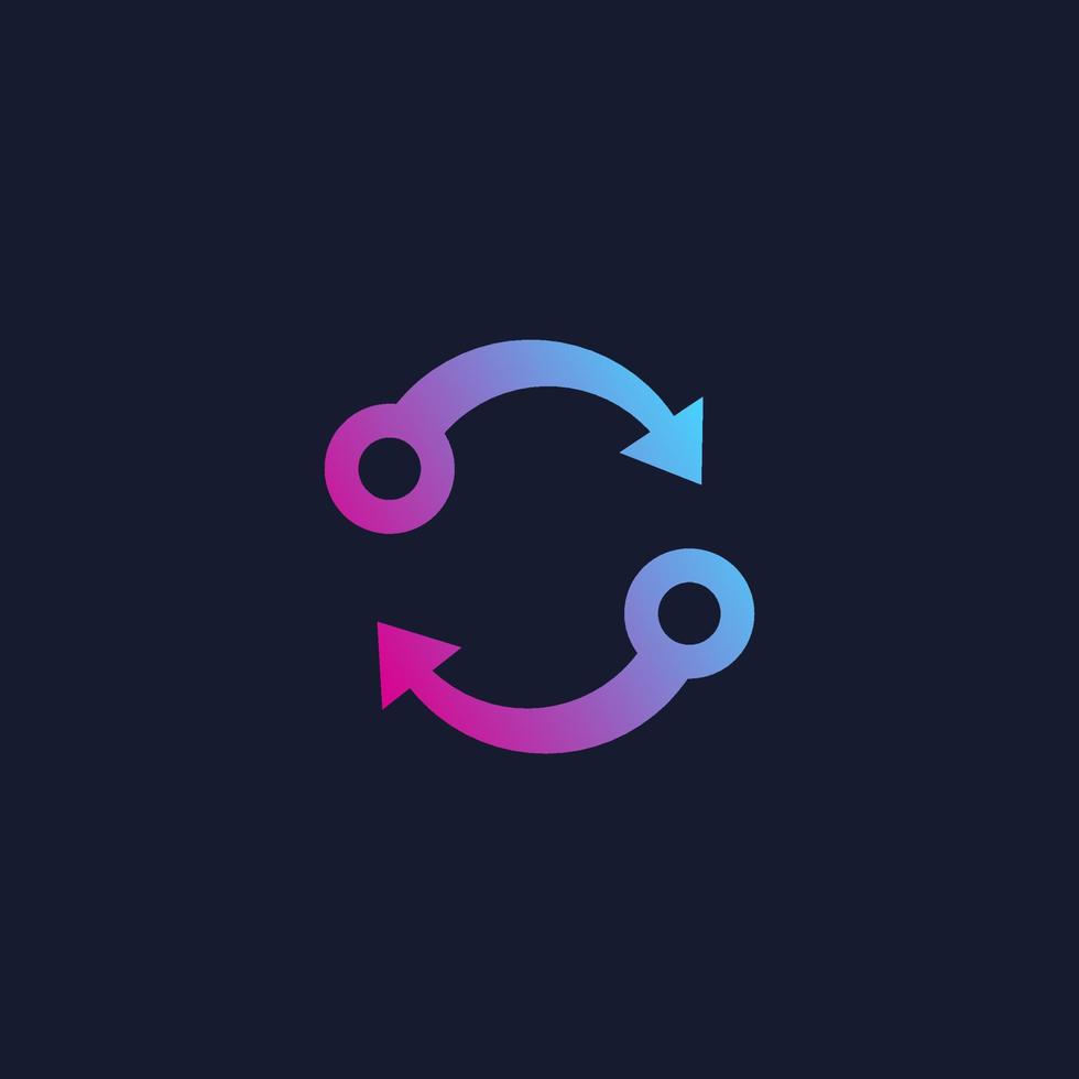 exchange vector icon