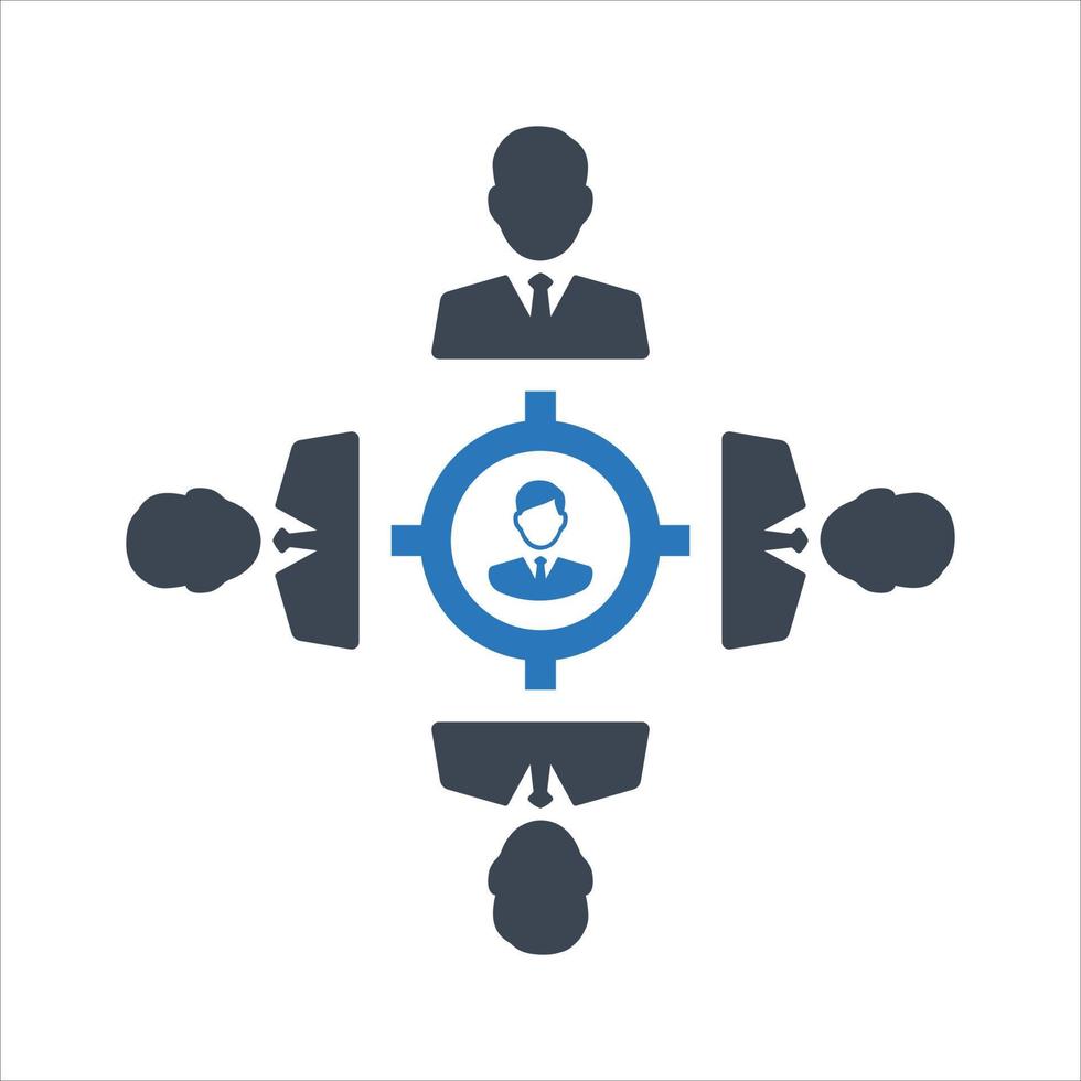 Teamwork connection icon, Team communication, Teamwork, group, users vector