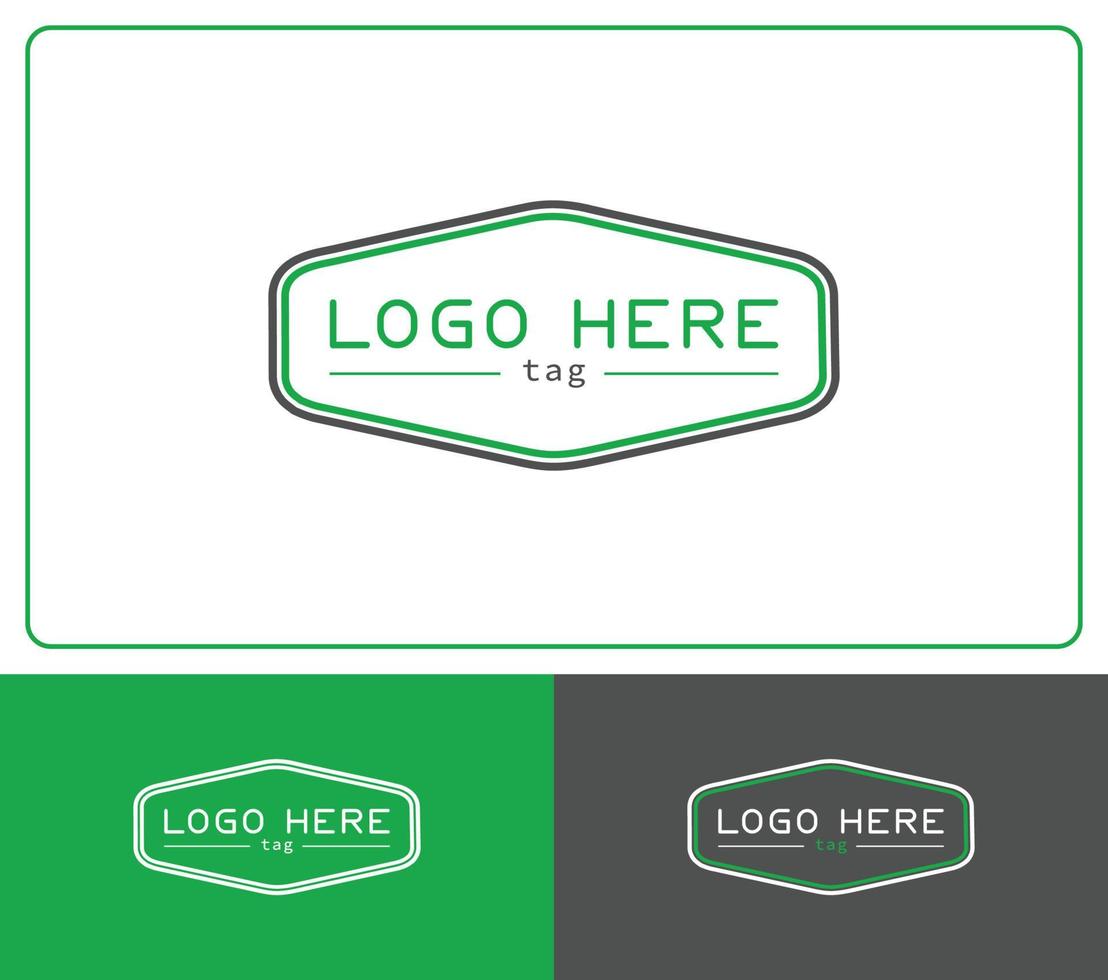 logotipo único creativo moderno de nivel vector