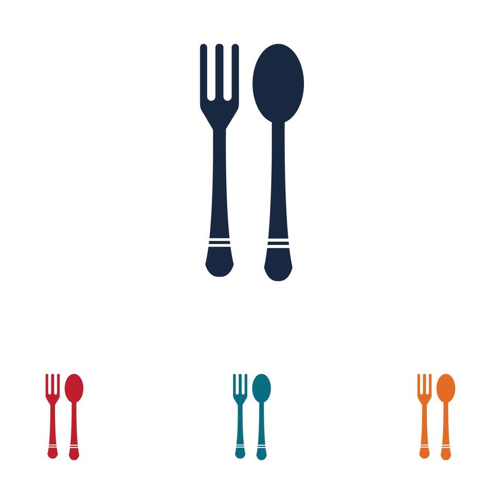 cutlery logo vector