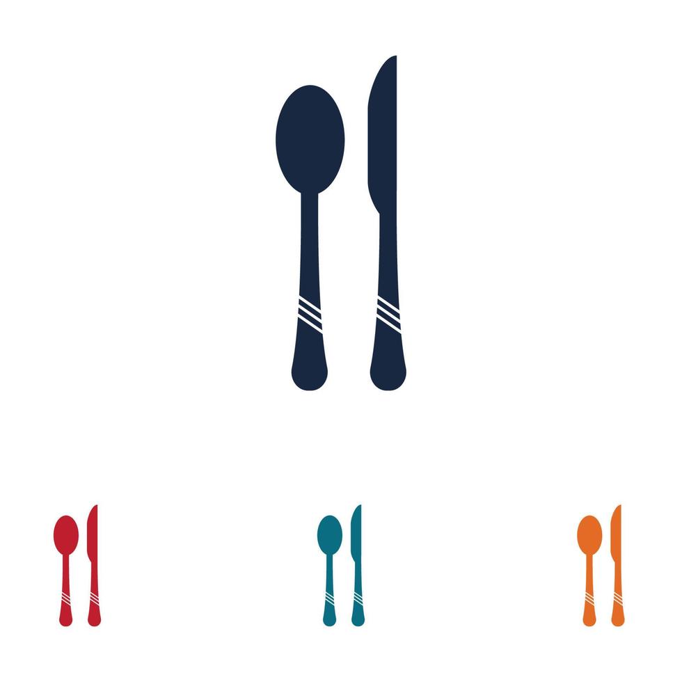 cutlery logo vector