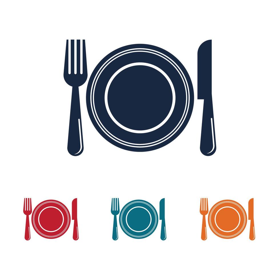 cutlery logo vector