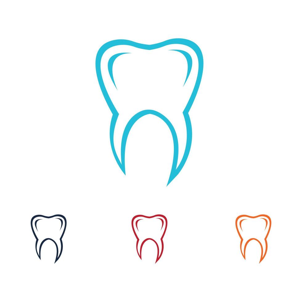 vector logo dental