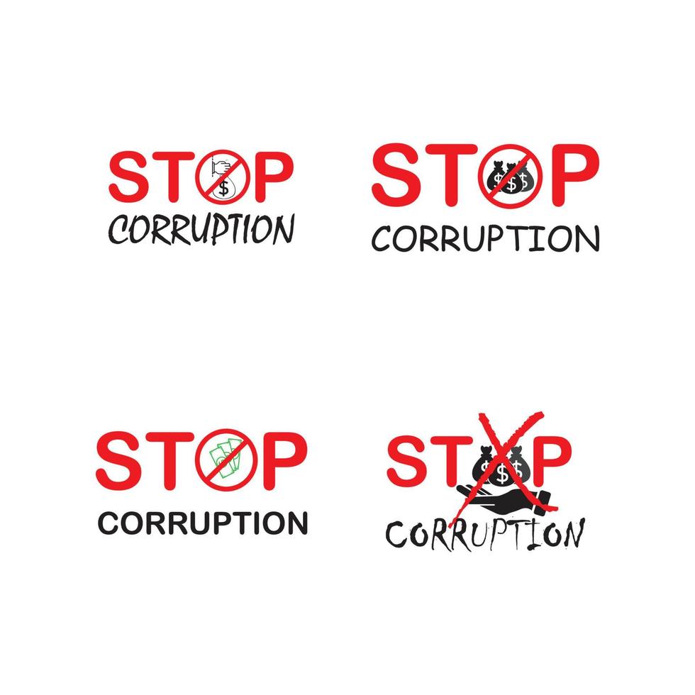 world corruption day vector